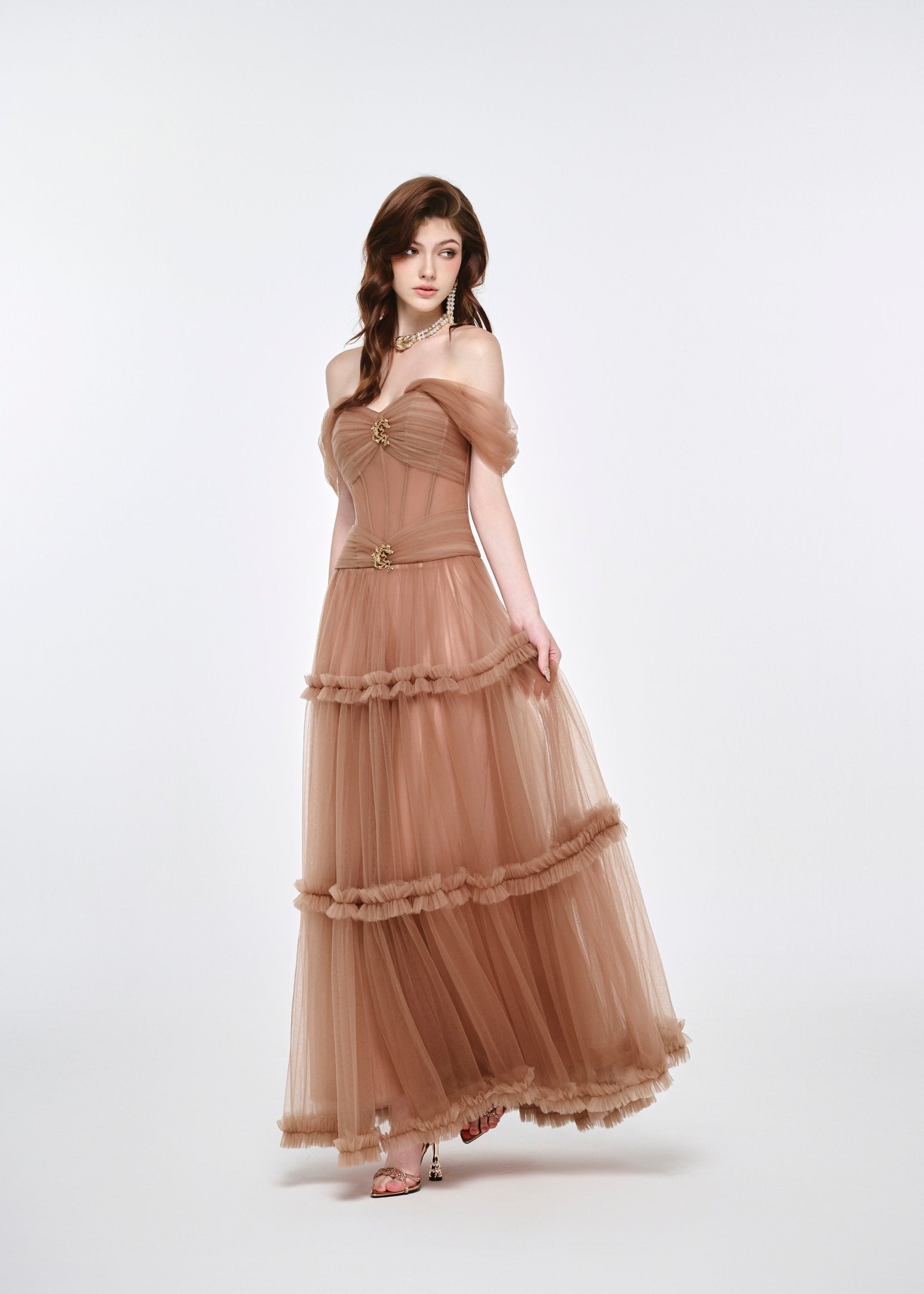 Marilyn Dress - Customize / Mocha