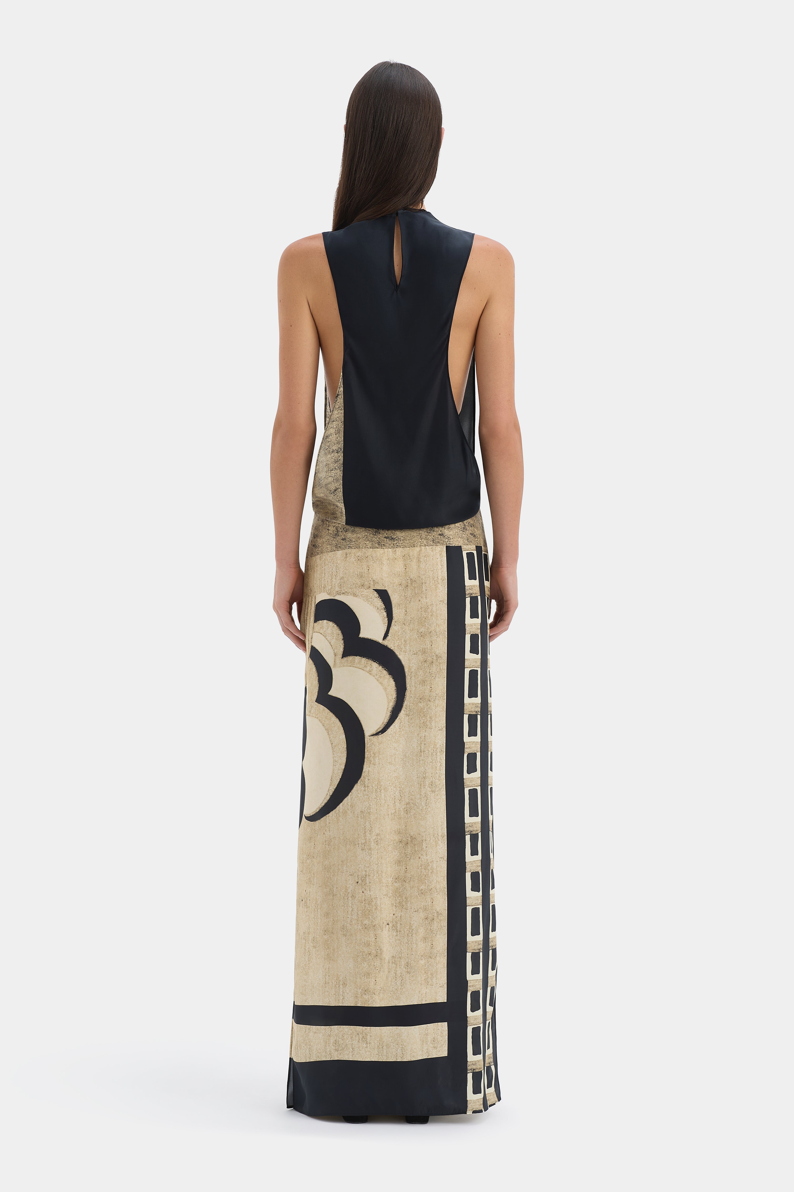 Sona Maxi Dress-Geo Scape