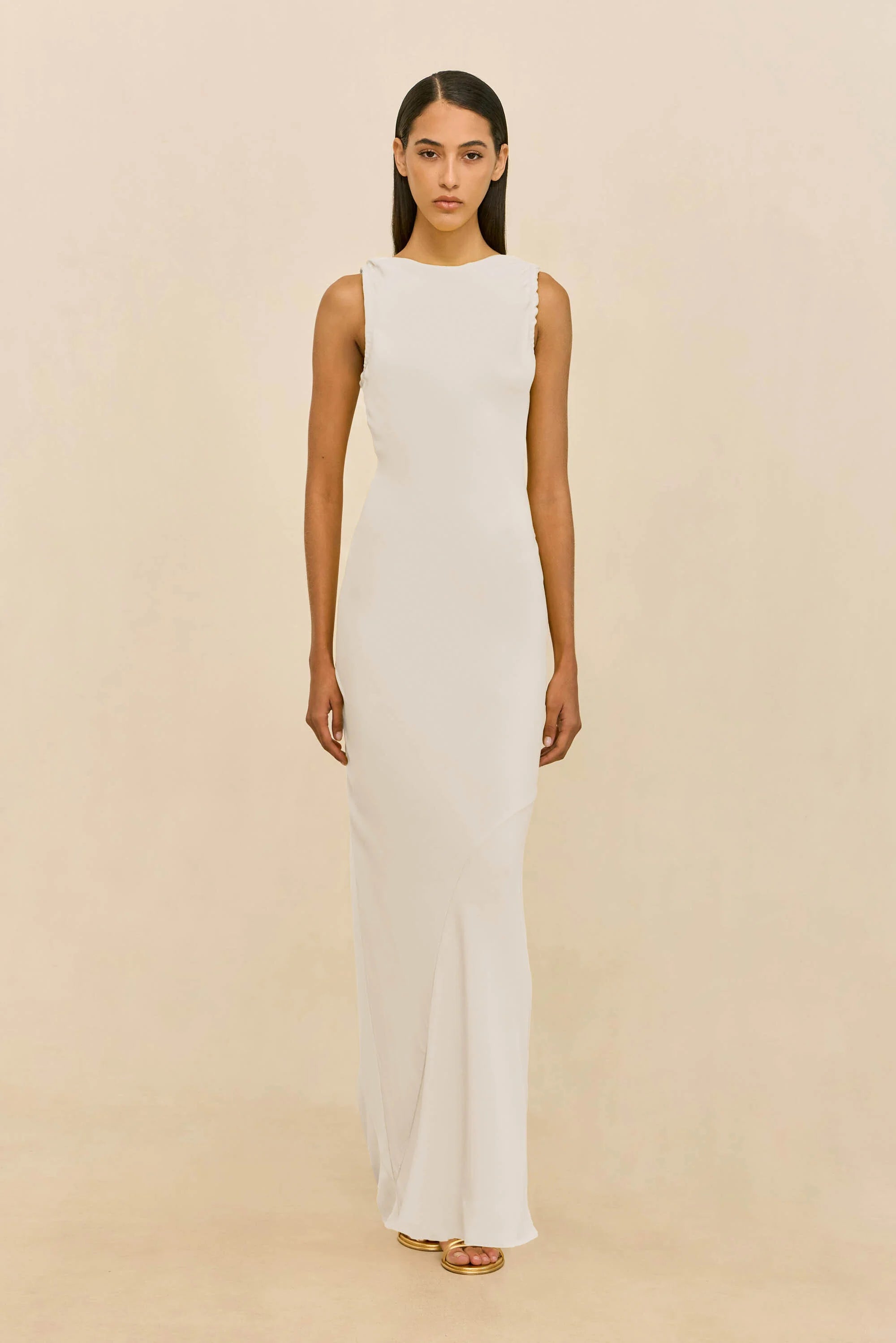 CELESTINA GOWN - OFF WHITE