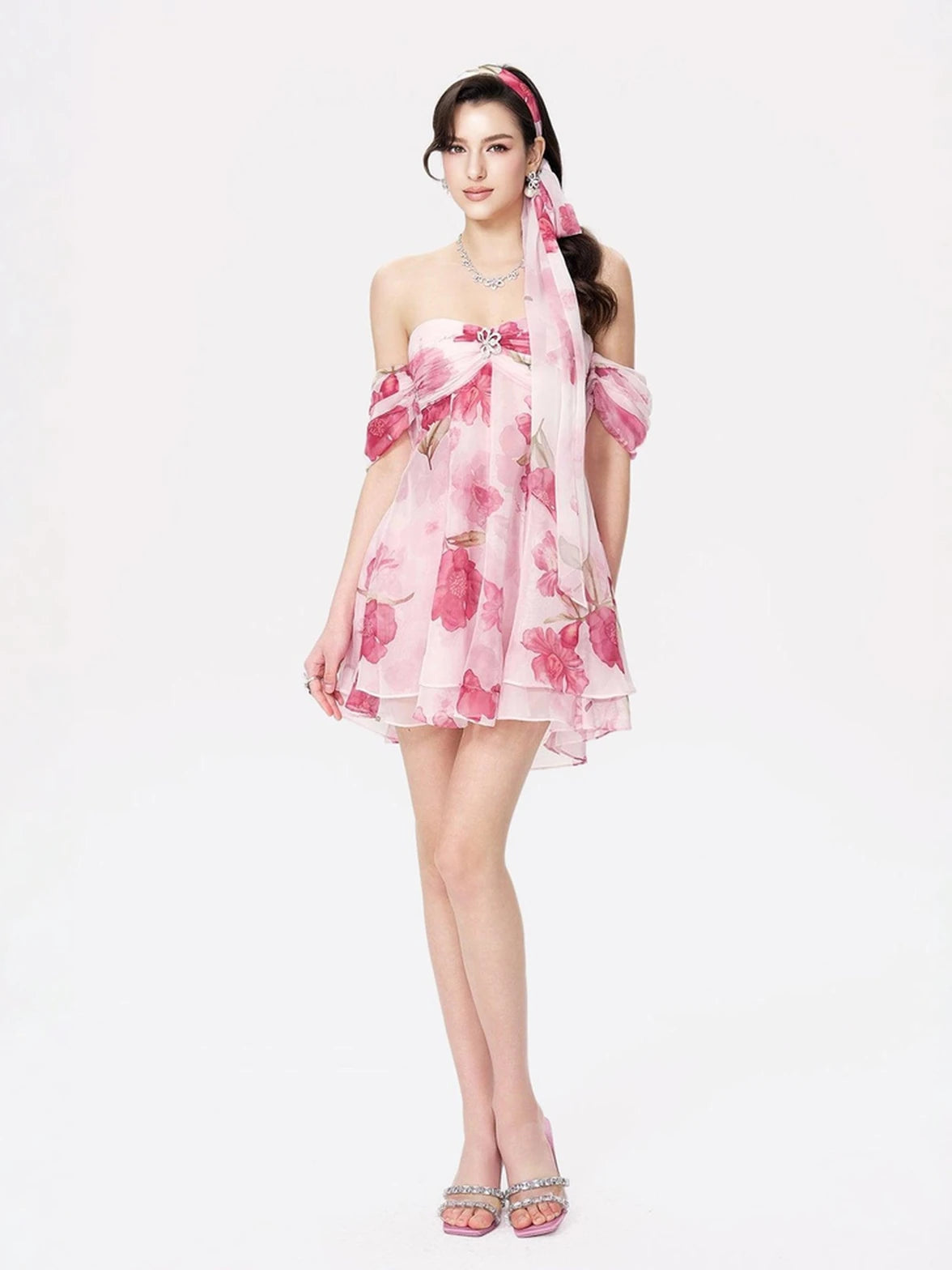 Vivienne Dress: Pink Dress for Garden Wedding Guest | Nana Jacqueline