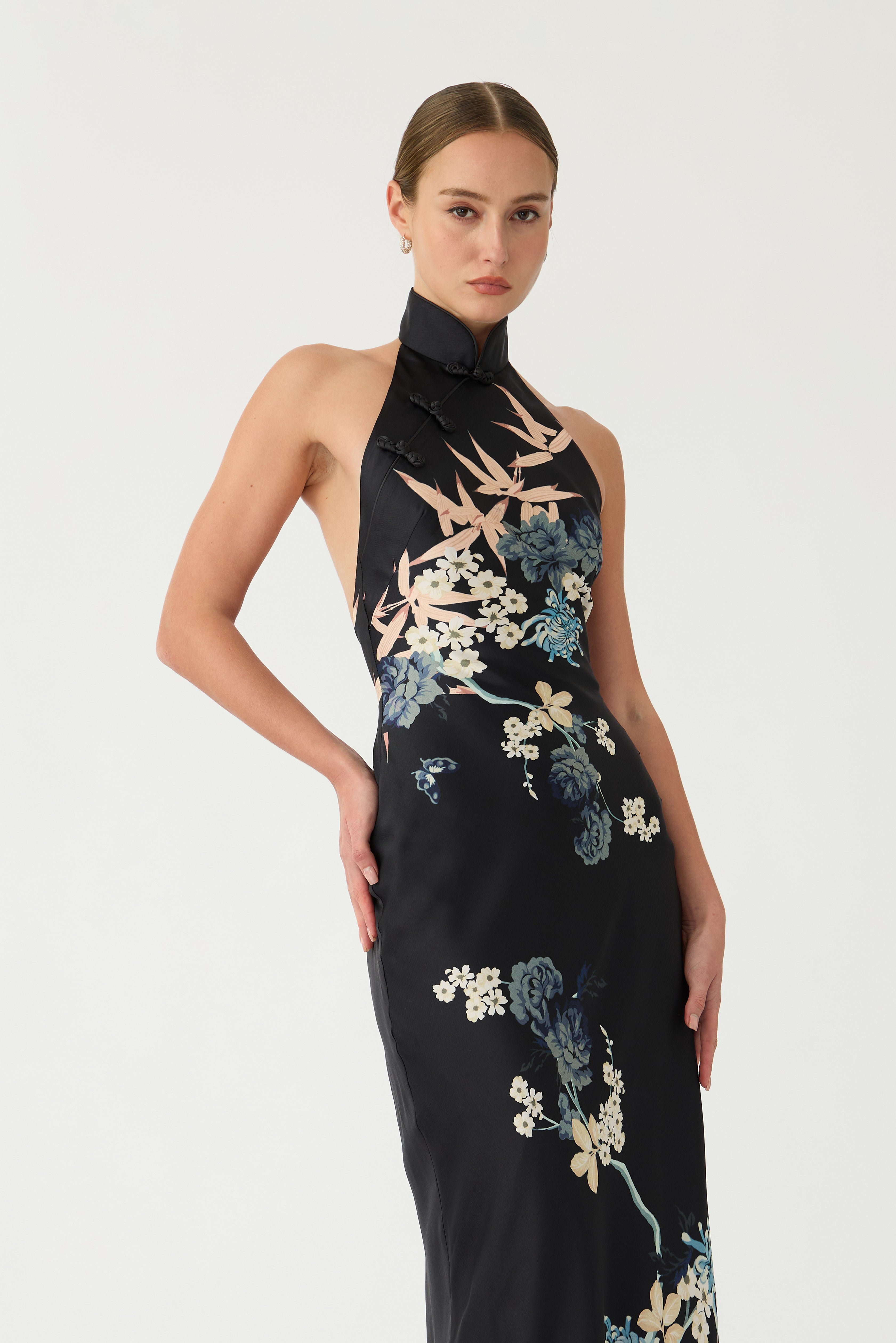 Gillian Satin Dress
