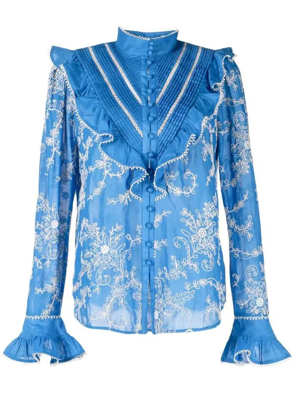 Bonnie Ruffled Blouse