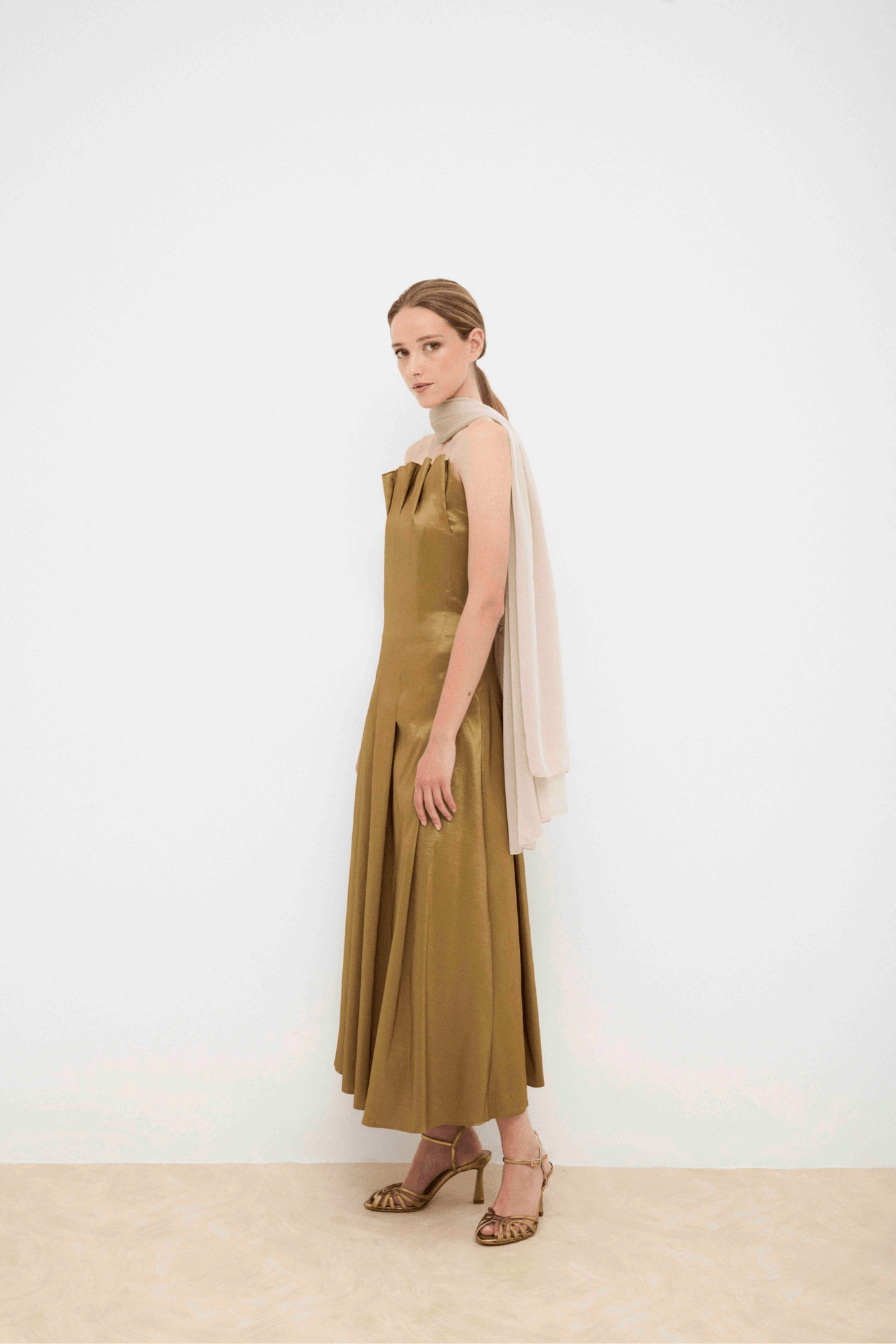 CORDELIA Dress Olive