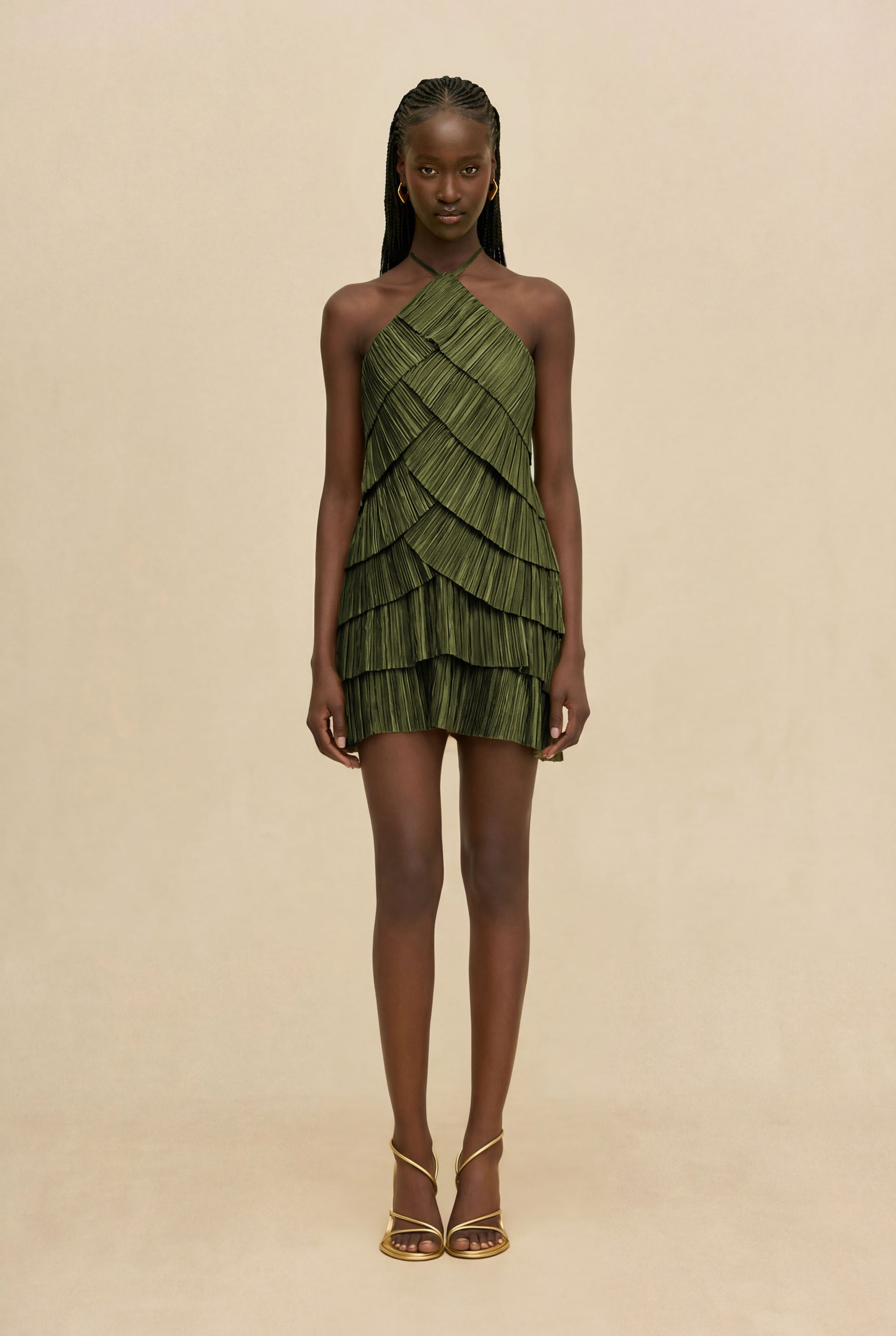 VARSHA DRESS - DEEP PASTURE