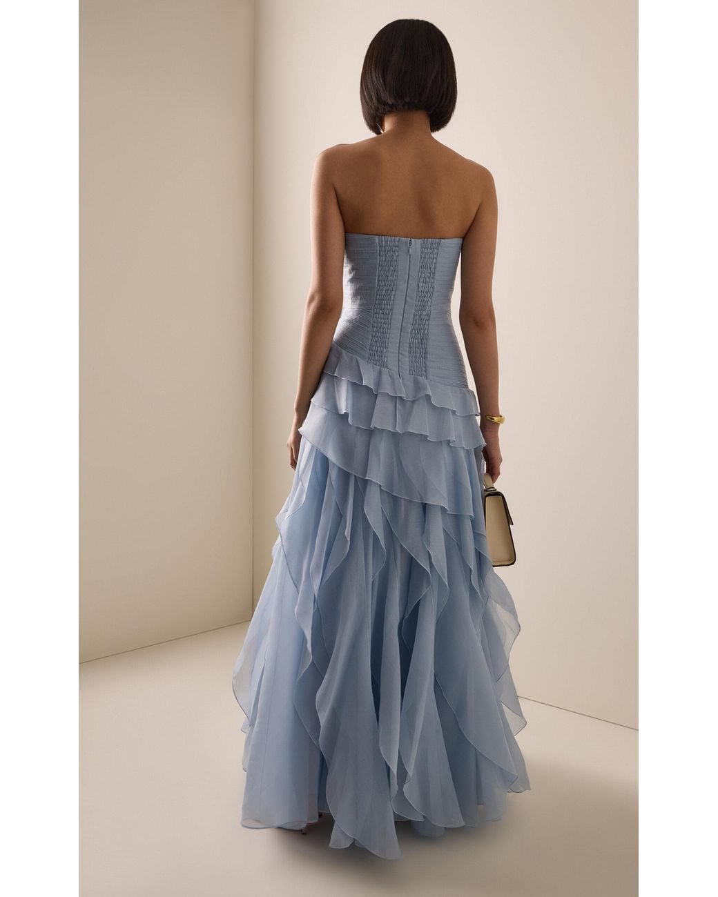 Canyon Ruffled Gown