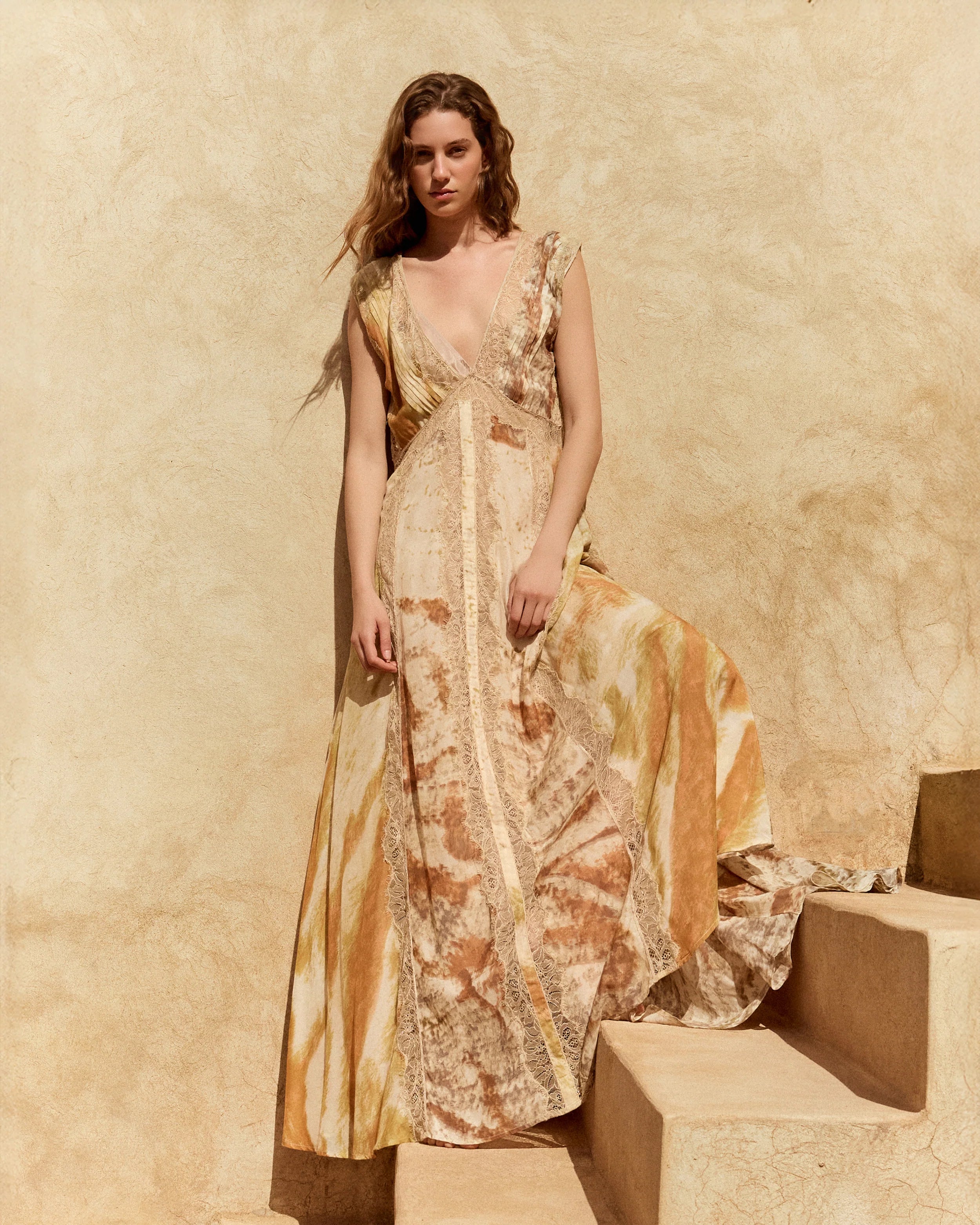 Samsam Dress - Yellow