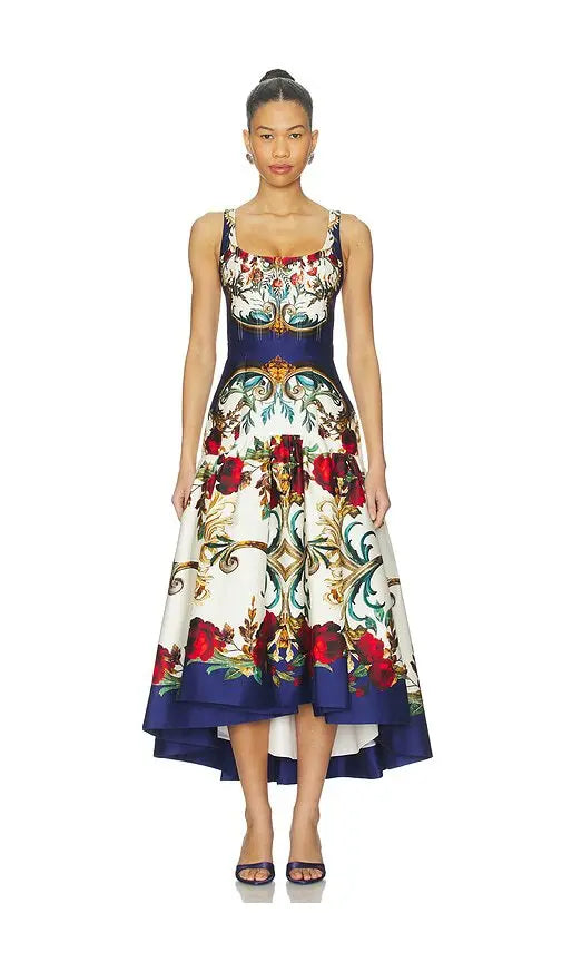 Diana Structured Midi Dress