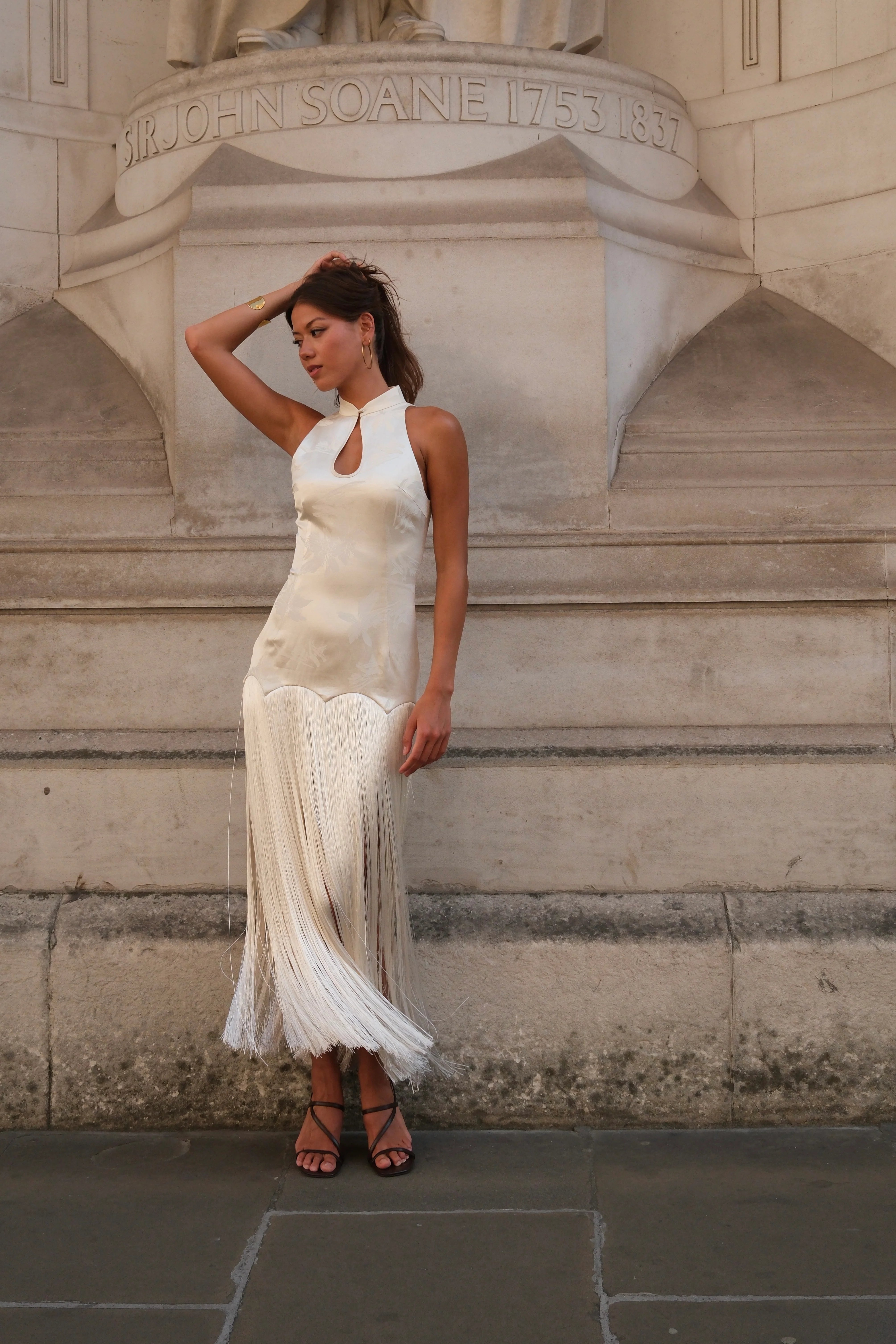 Shii Dress in Cream