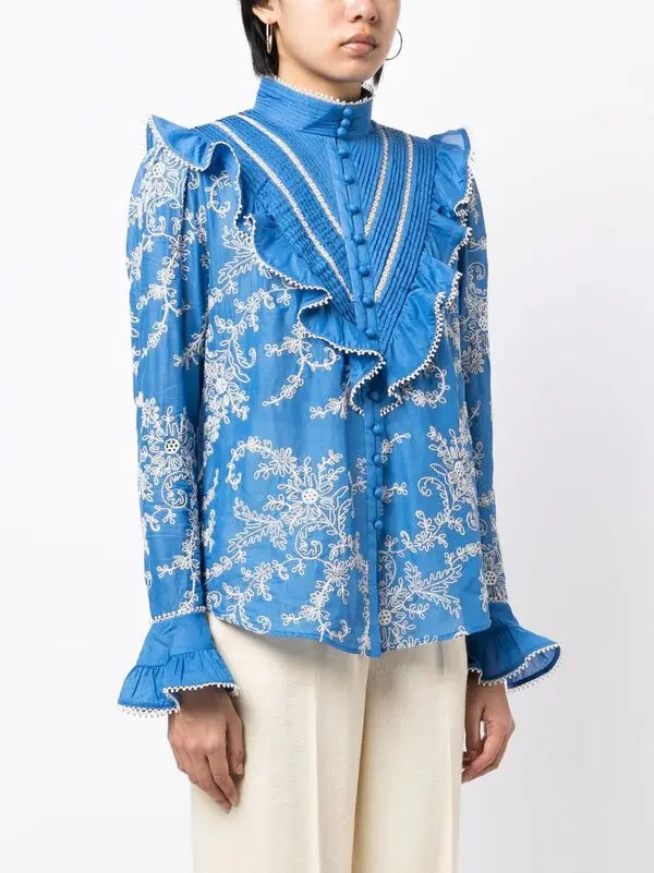 Bonnie Ruffled Blouse
