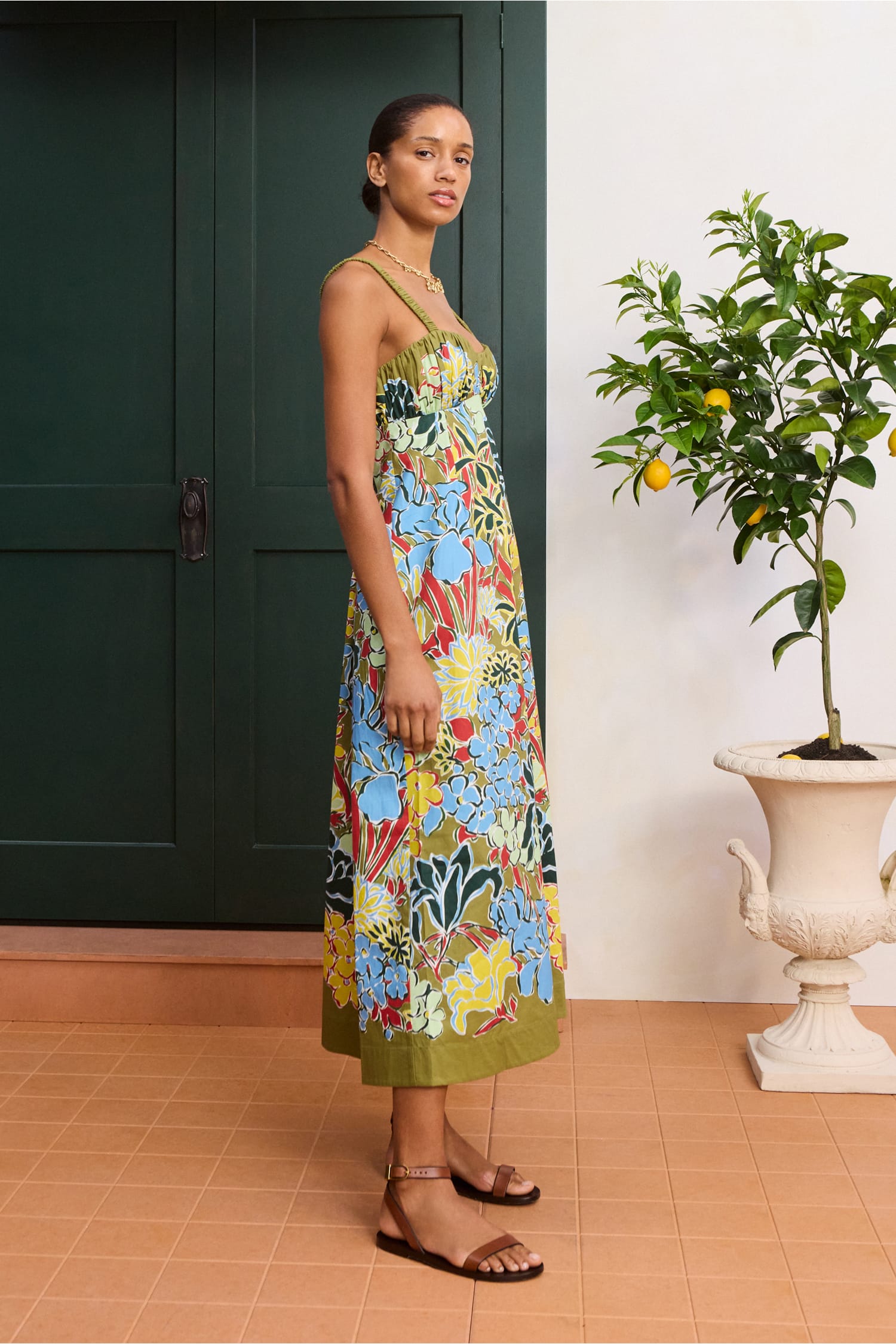 SOLSTICE MIDI DRESS