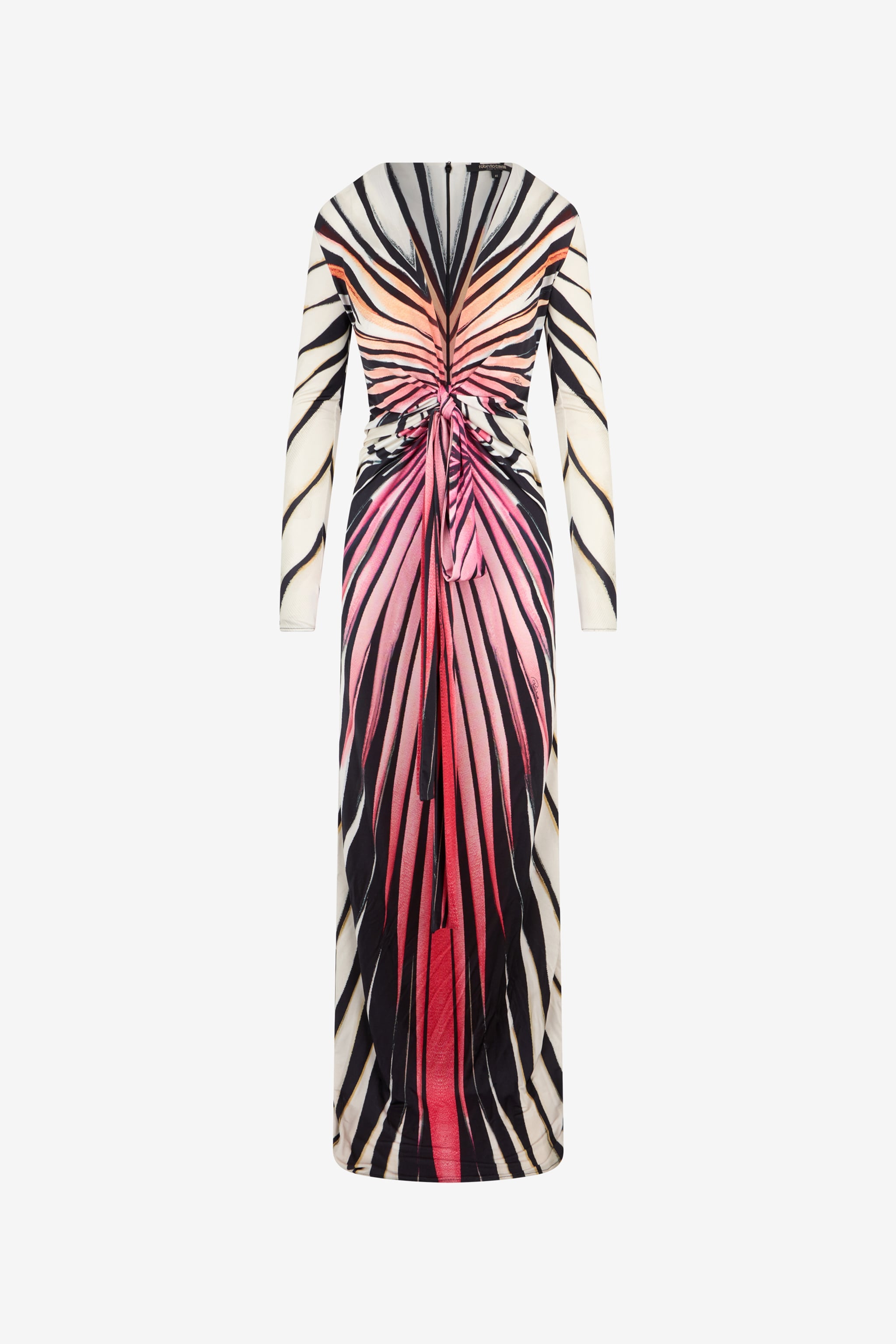 Maxikleid Mit Ray Of Paradise-Print