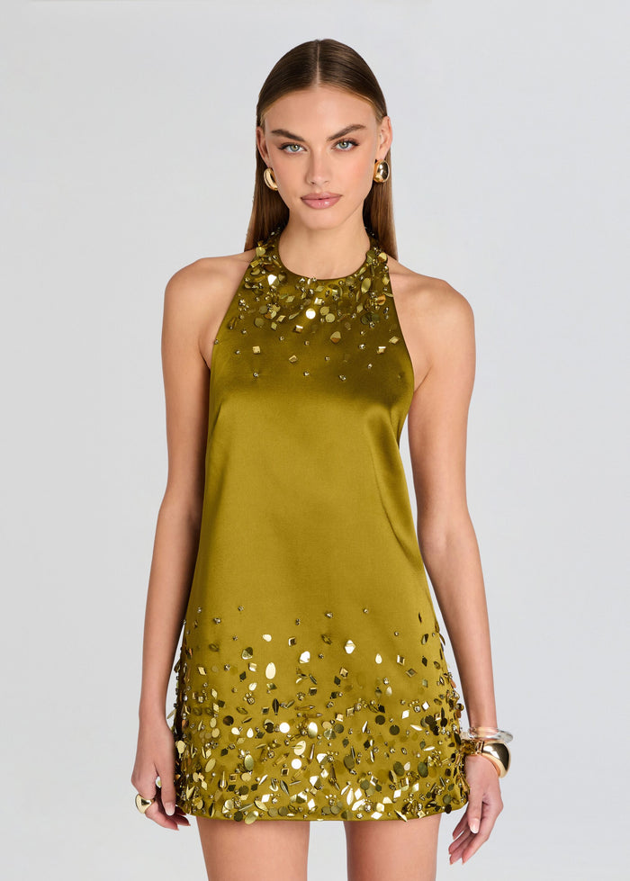 Tobonie Embroidered Dress