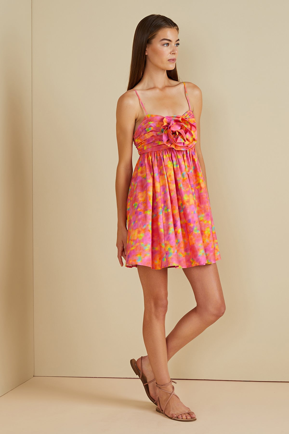 Camreigh Flower Mini Dress
