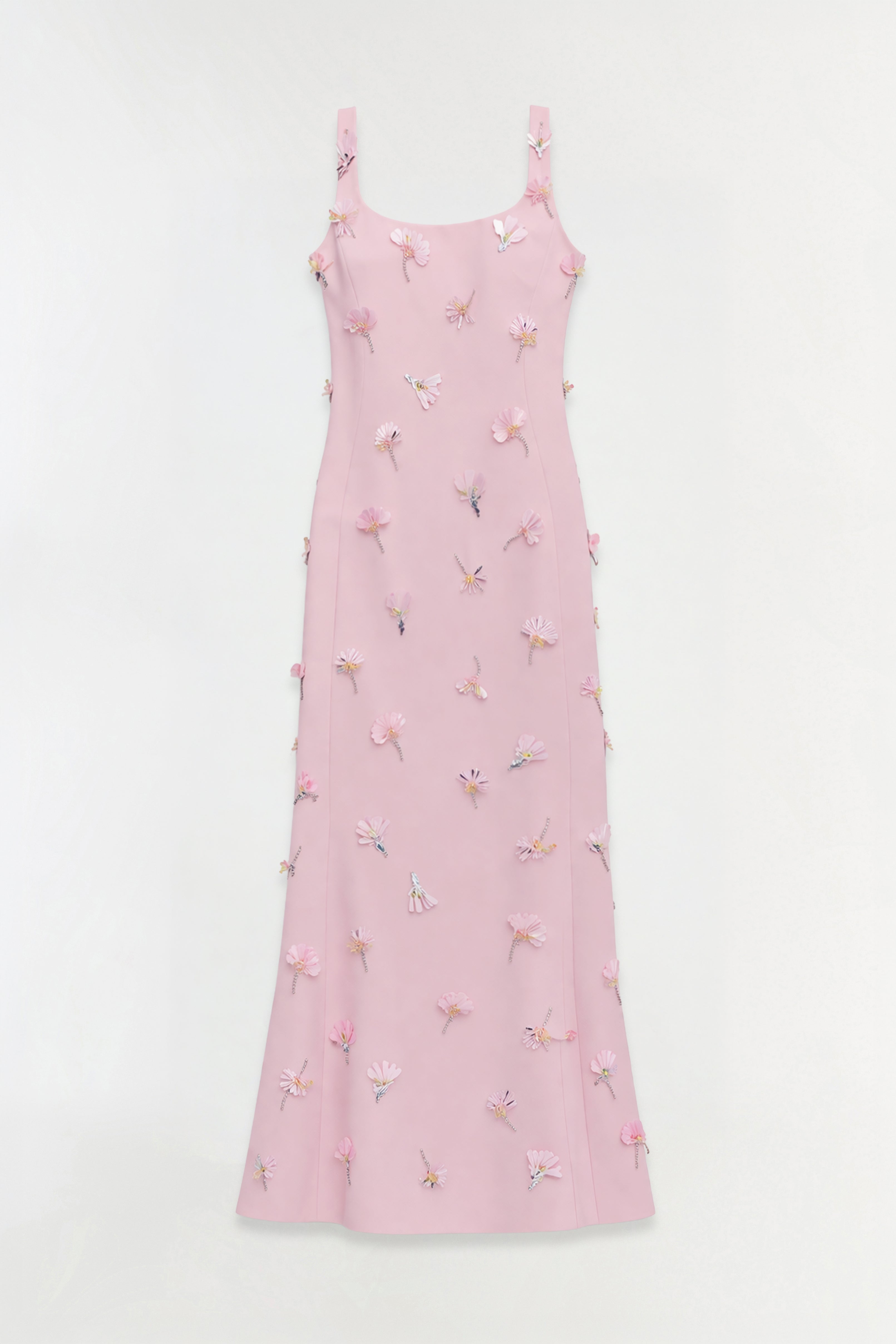 Briella Embellished Crepe Gown