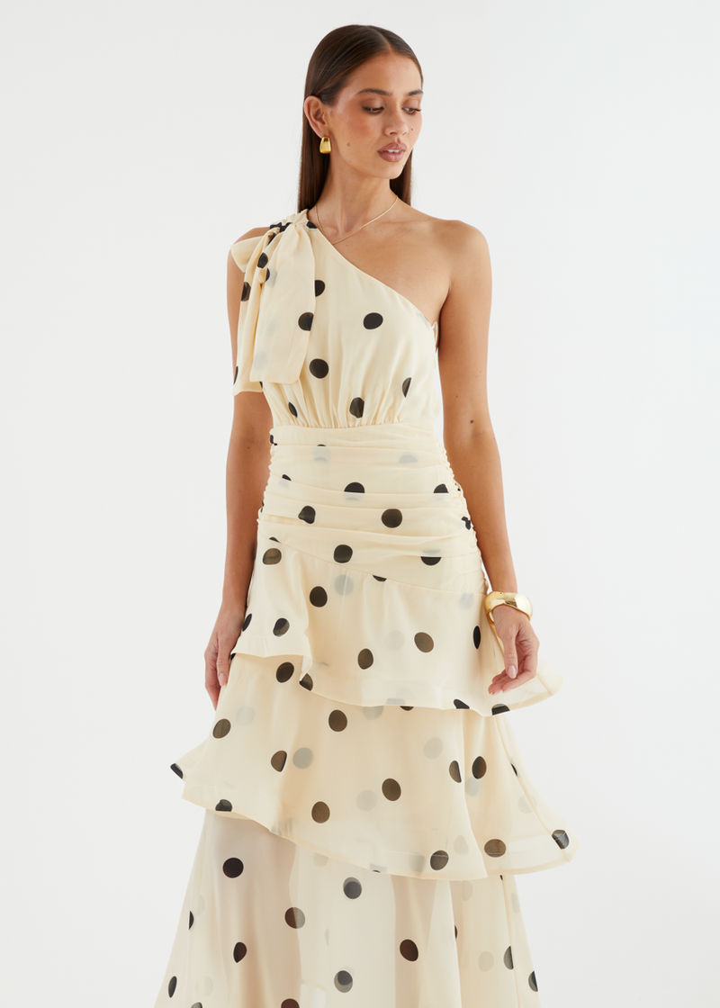 Bailee One Shoulder Midi Dress