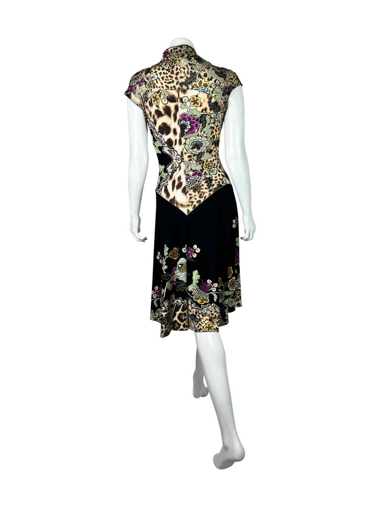 SS 2003 Roberto Cavalli Chinoiserie Dress