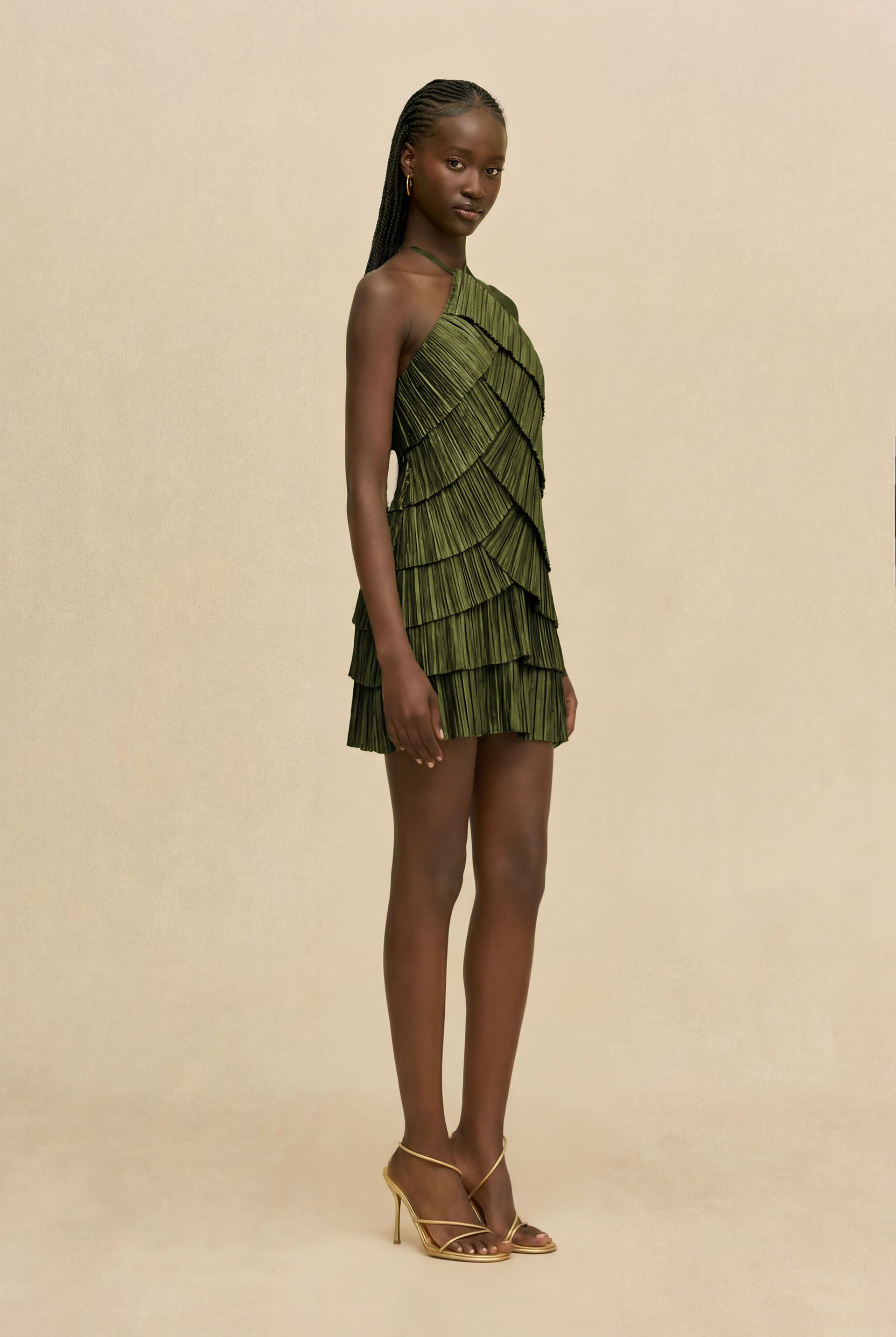 VARSHA DRESS - DEEP PASTURE