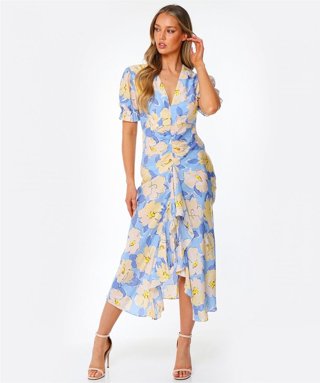 Ariel Azelea Bloom Midi Dress