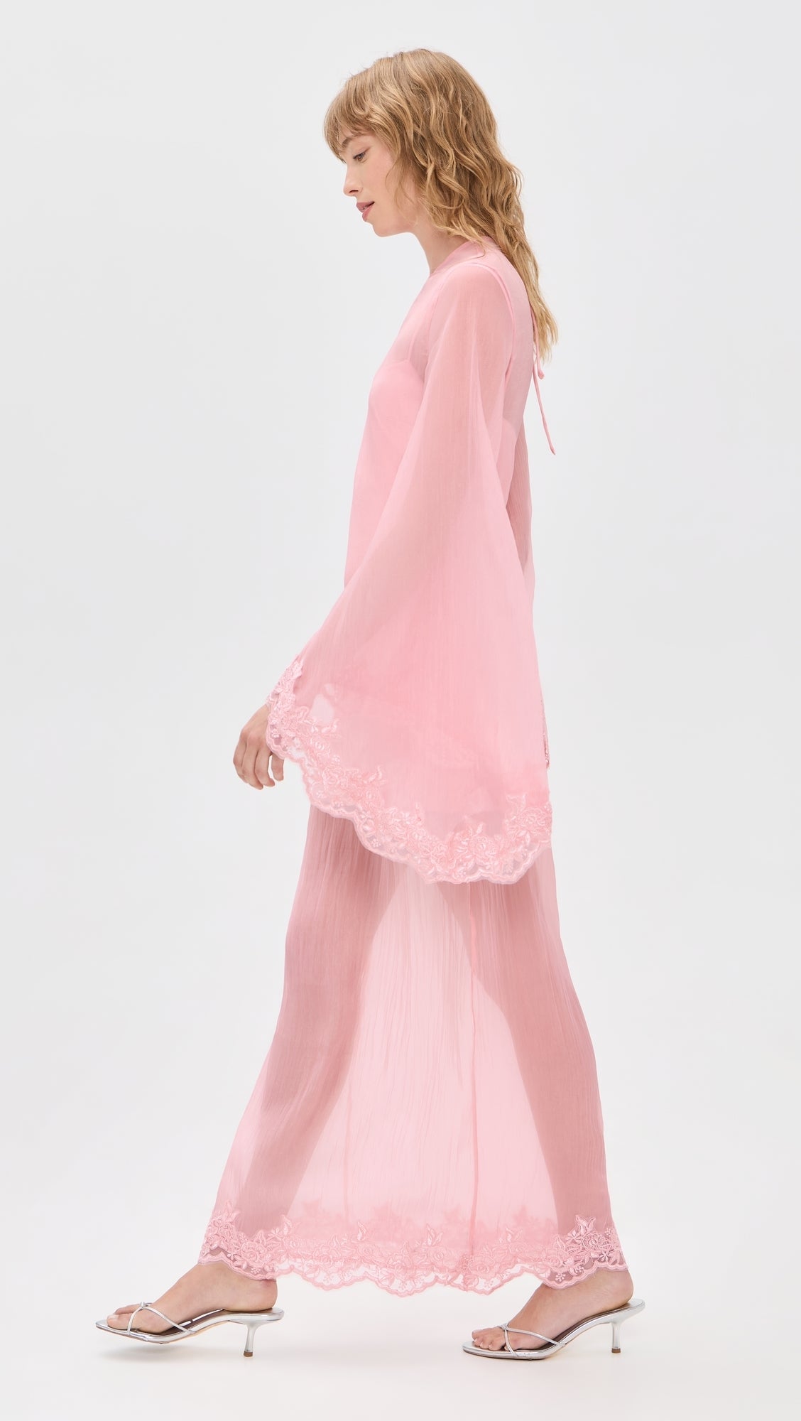 Yellow the Label Elowen Organza Dress Pink