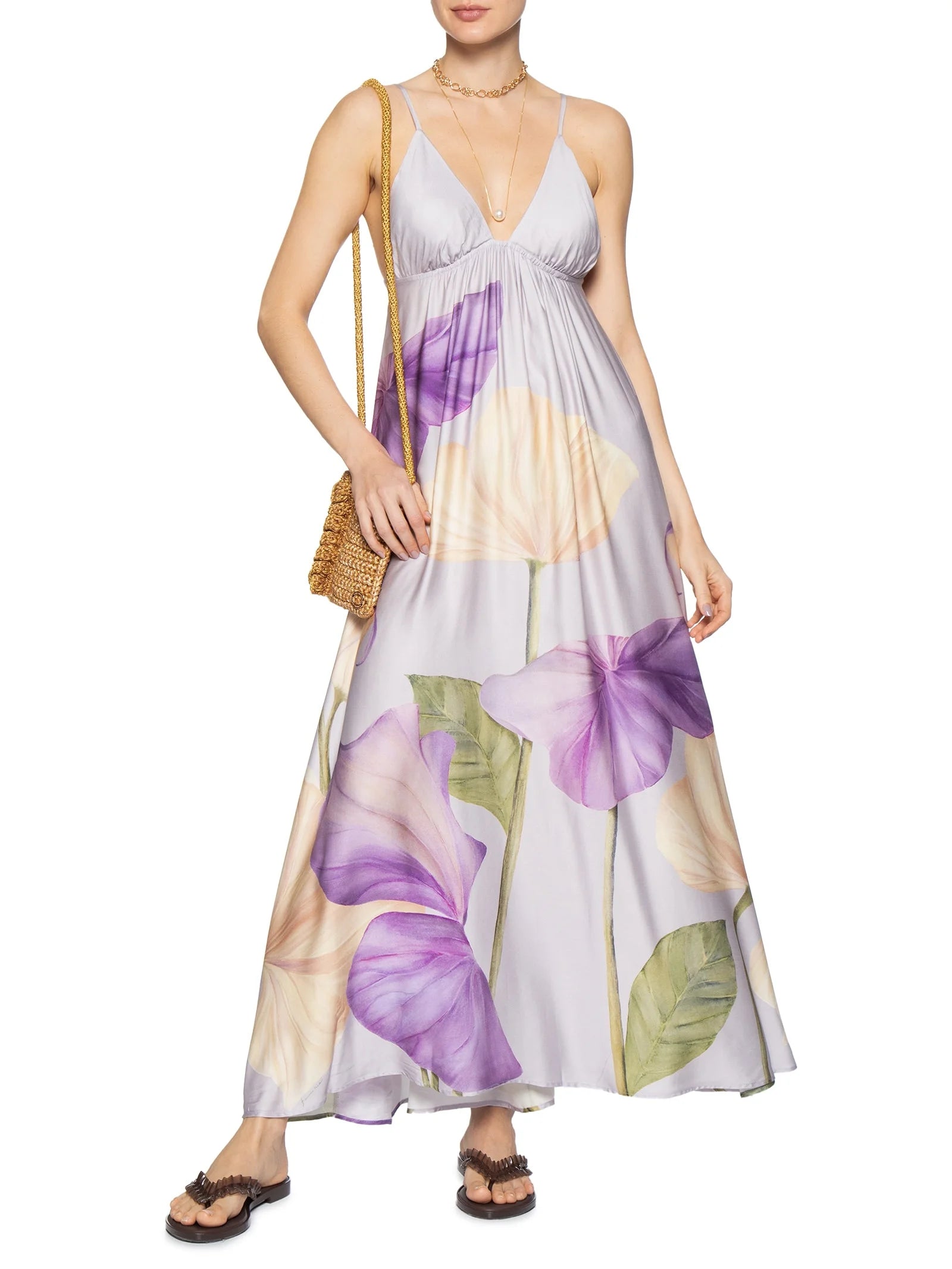 Emily Purple Long Dress