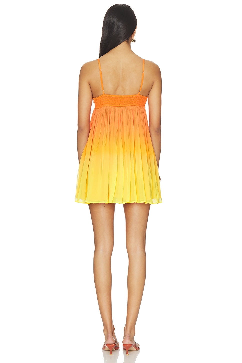 Citrus Sequin Mini Dress