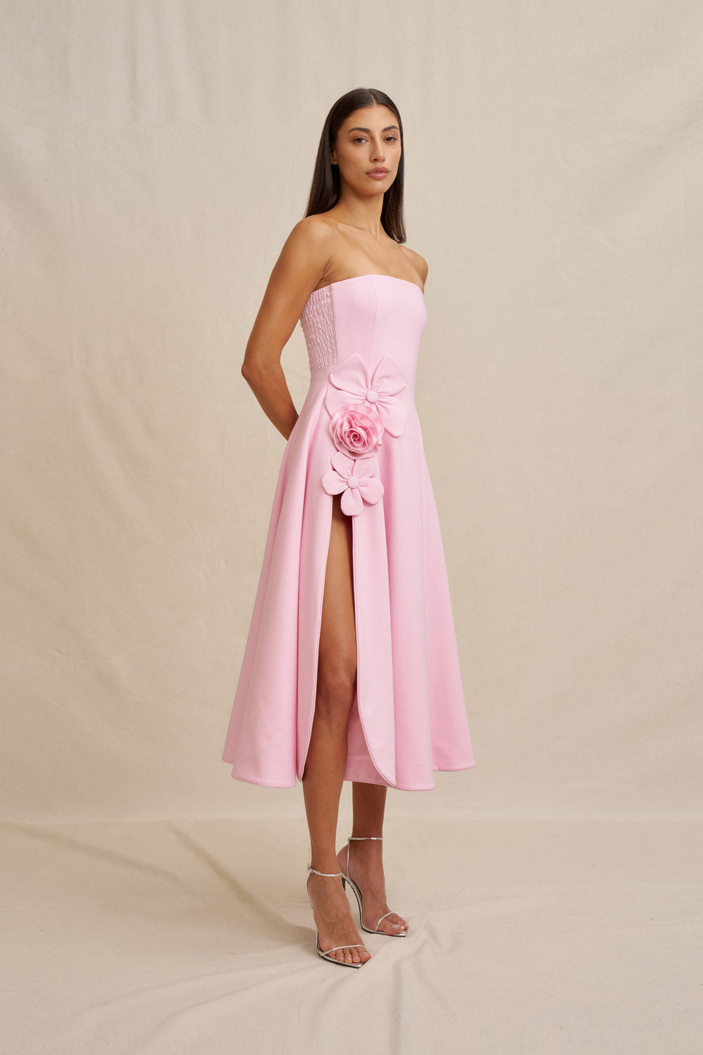 Flora Strapless Dress