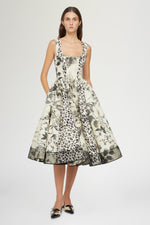 Midi Dress Leopard print