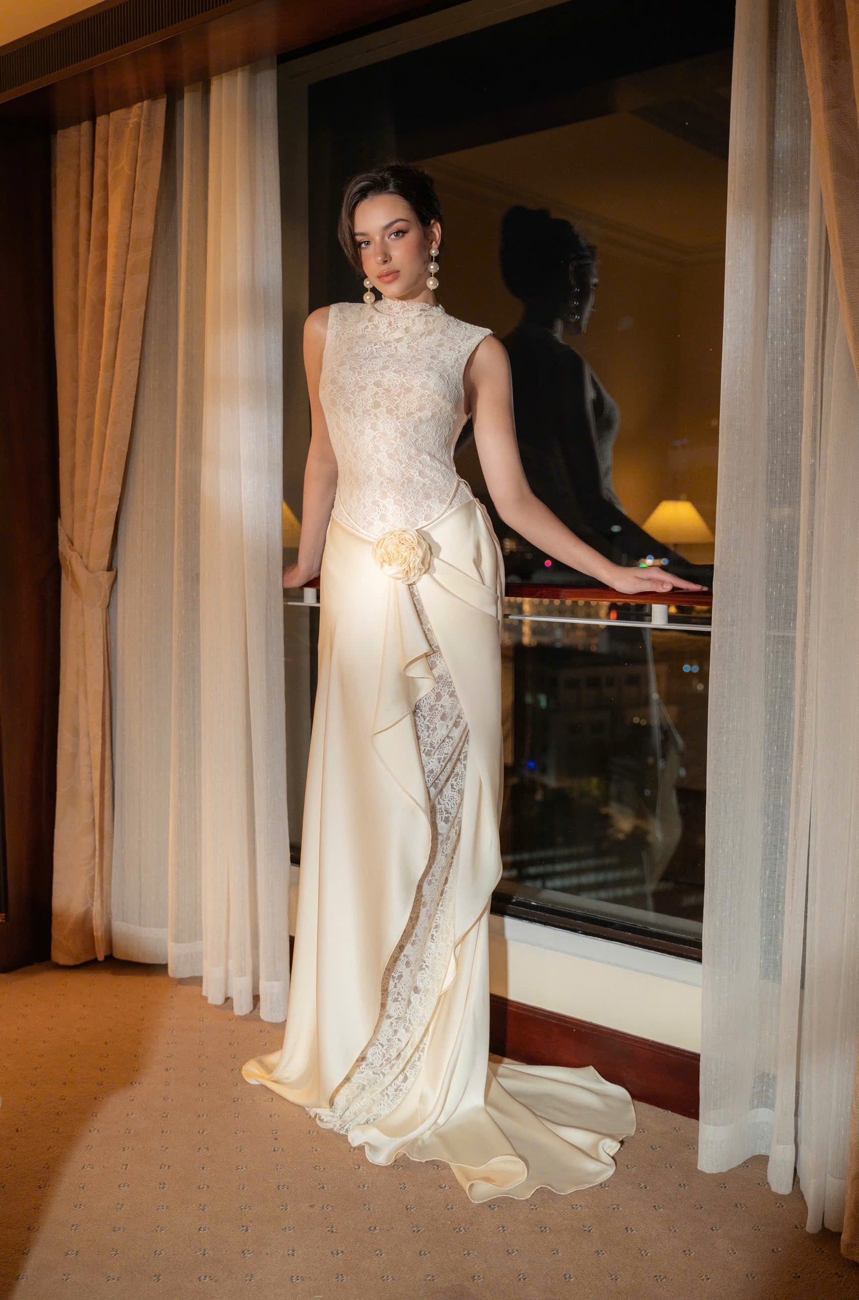 ARIANNA DRESS - Creamy White