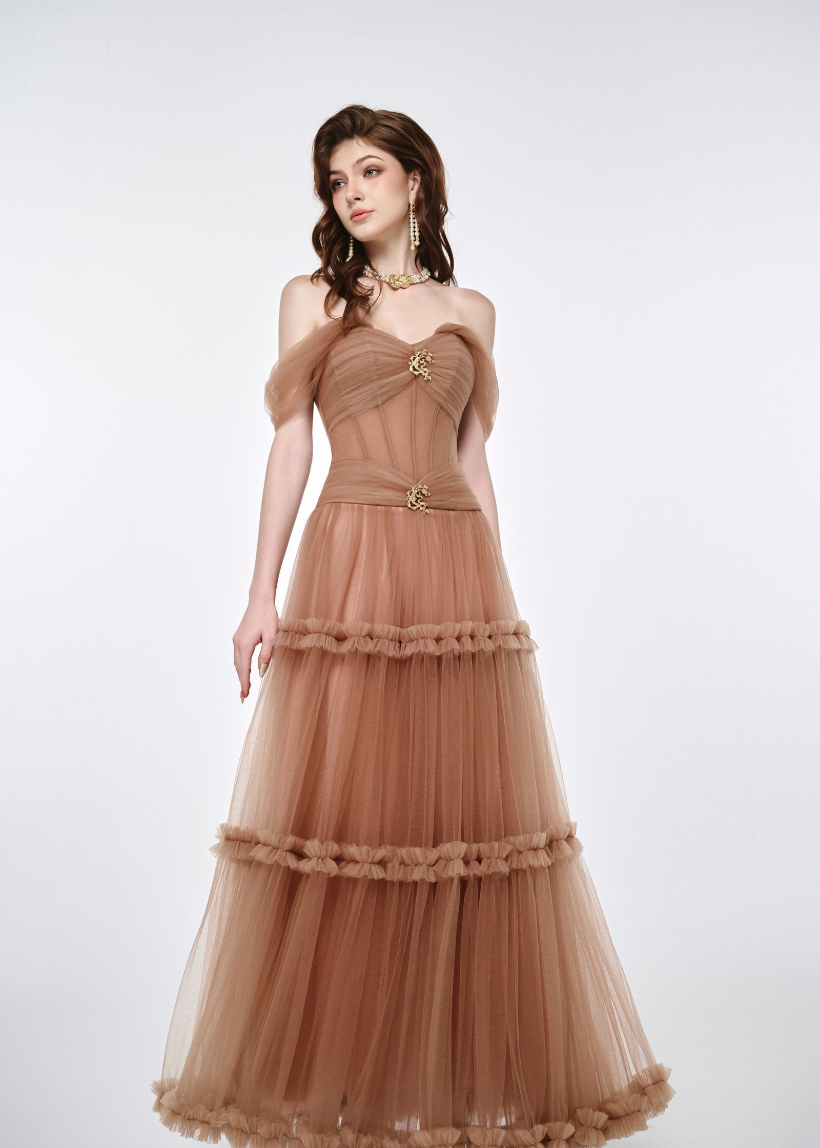 Marilyn Dress - Customize / Mocha