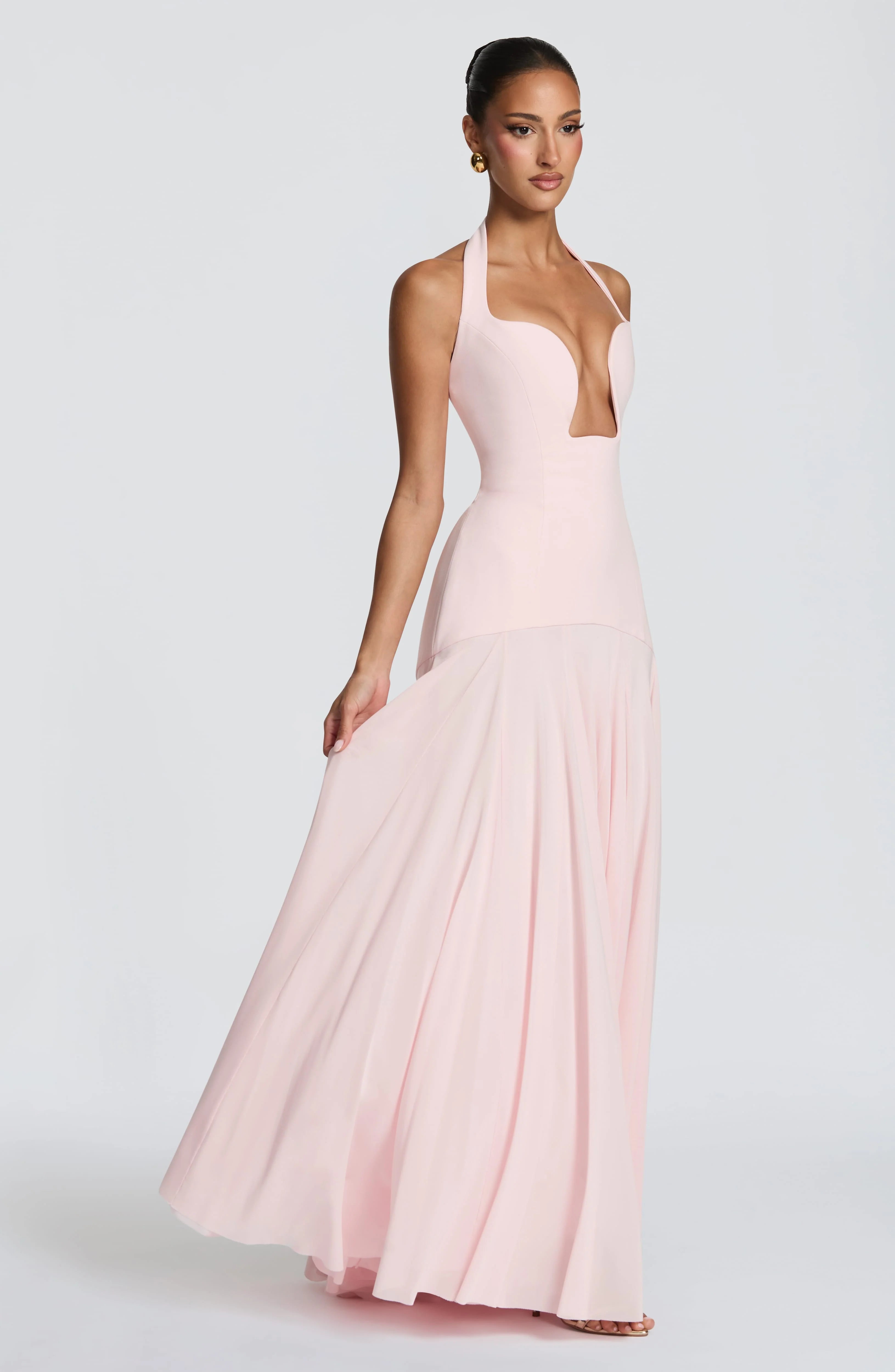 Cyrene Maxi Dress - Blush