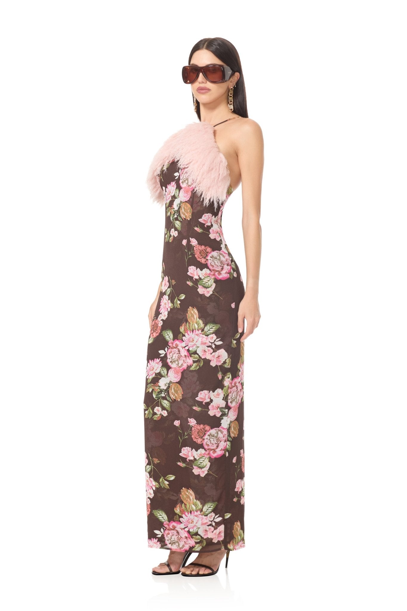 Jeffries Dress - Chocolate Rose