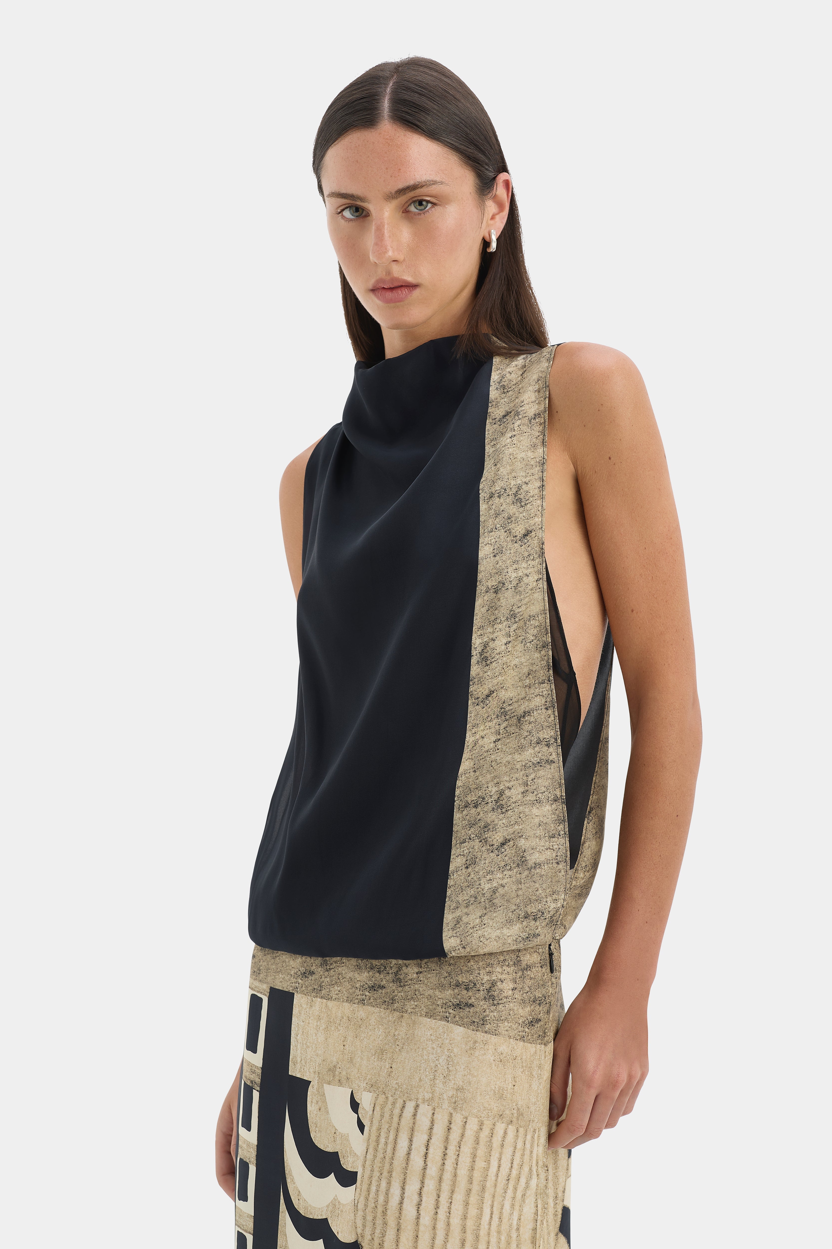 Sona Maxi Dress-Geo Scape