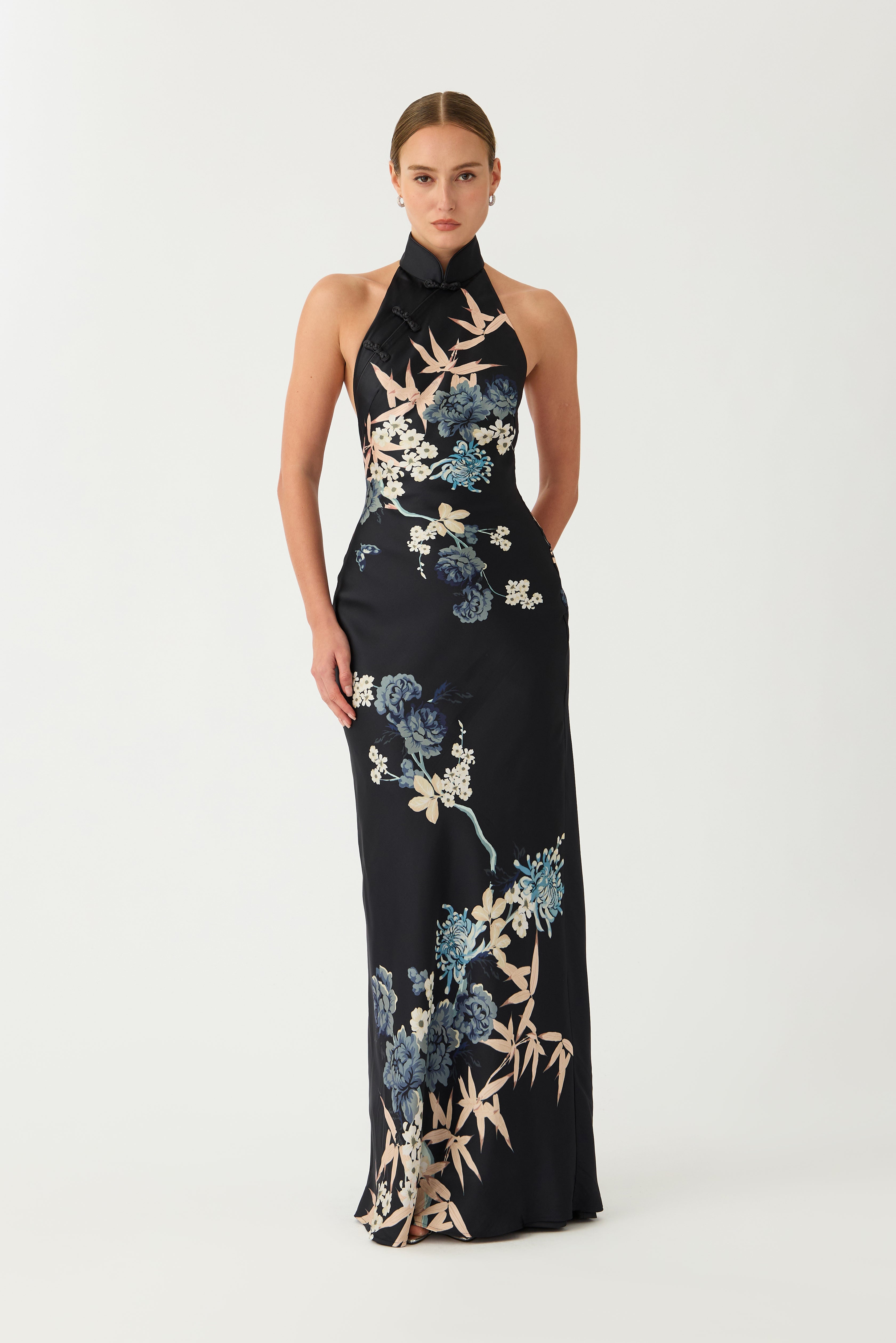 Gillian Satin Dress