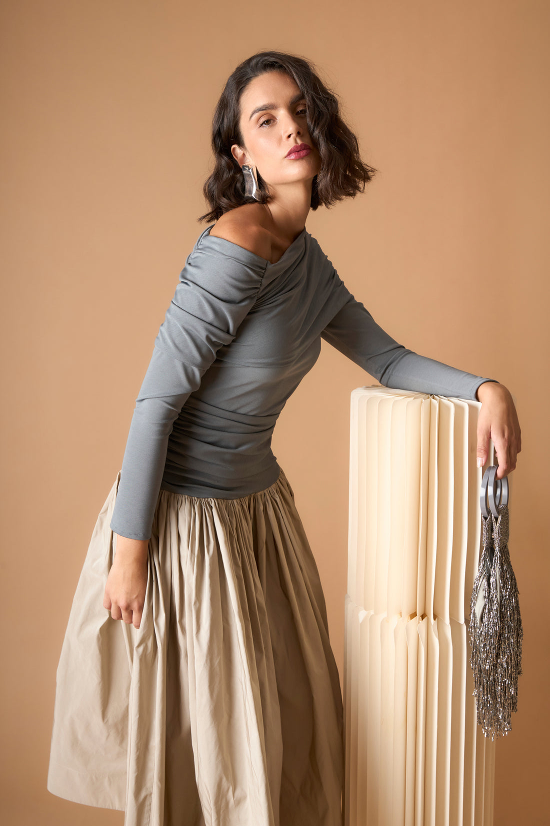 LIRIAN DRESS GREY