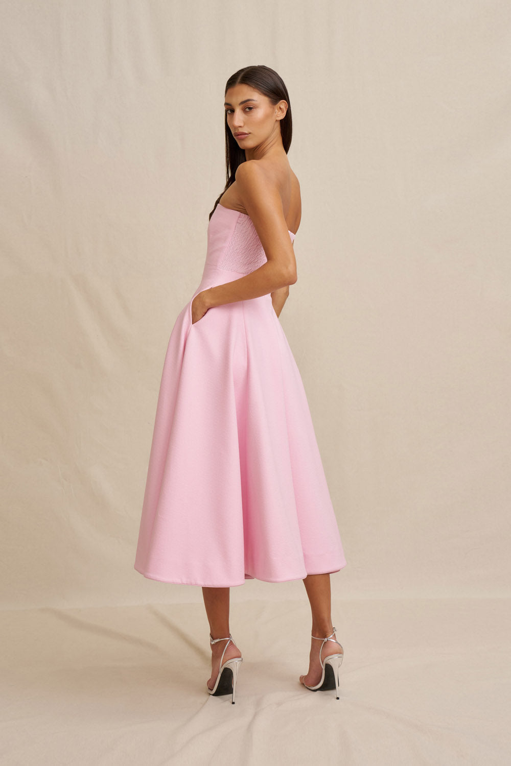 Flora Strapless Dress