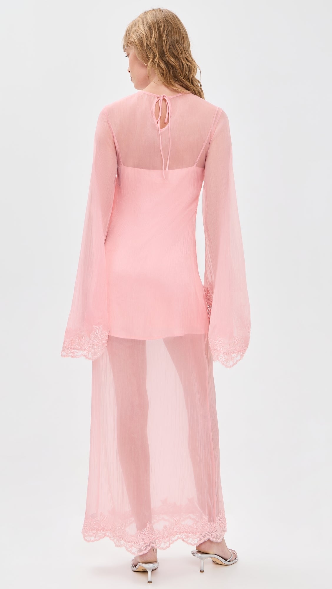 Yellow the Label Elowen Organza Dress Pink
