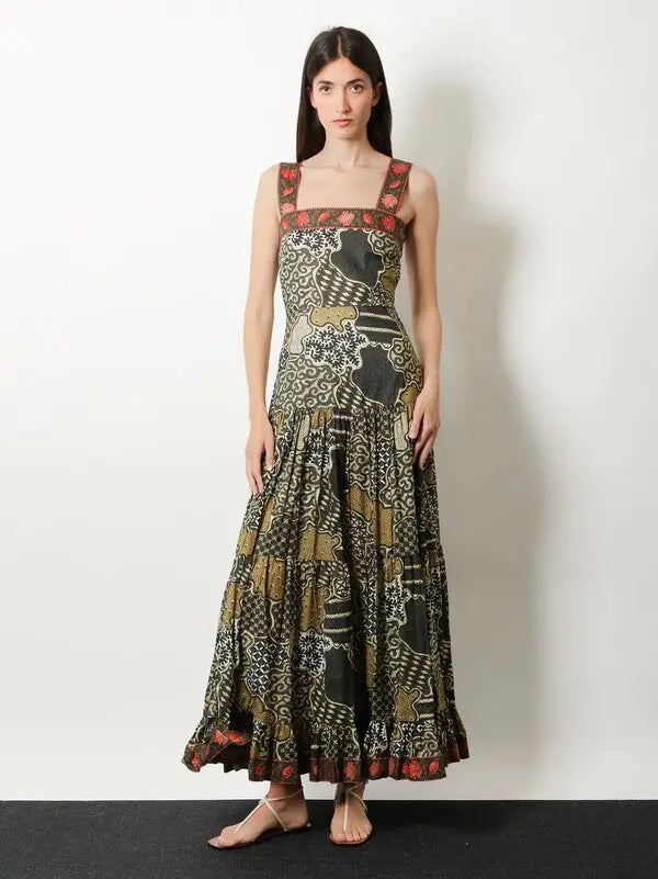 Zita Cotton Maxi Dress