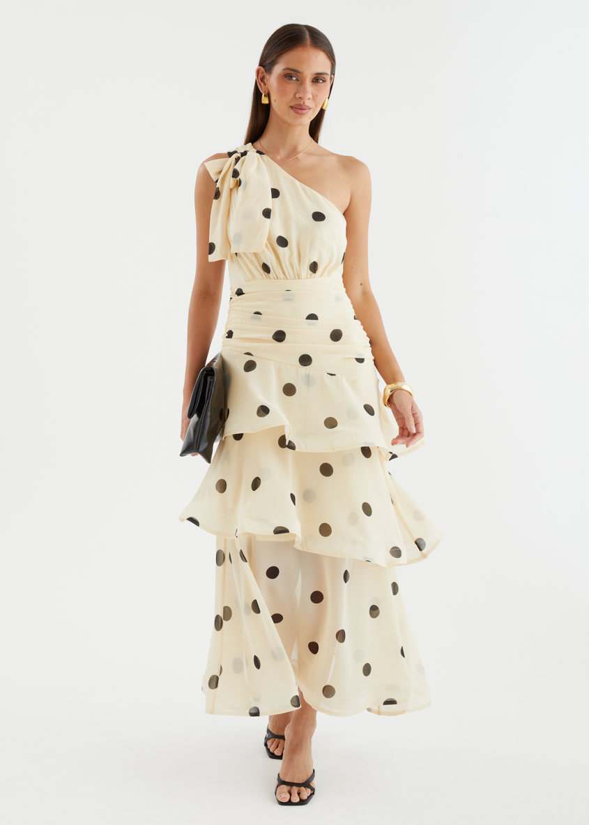 Bailee One Shoulder Midi Dress