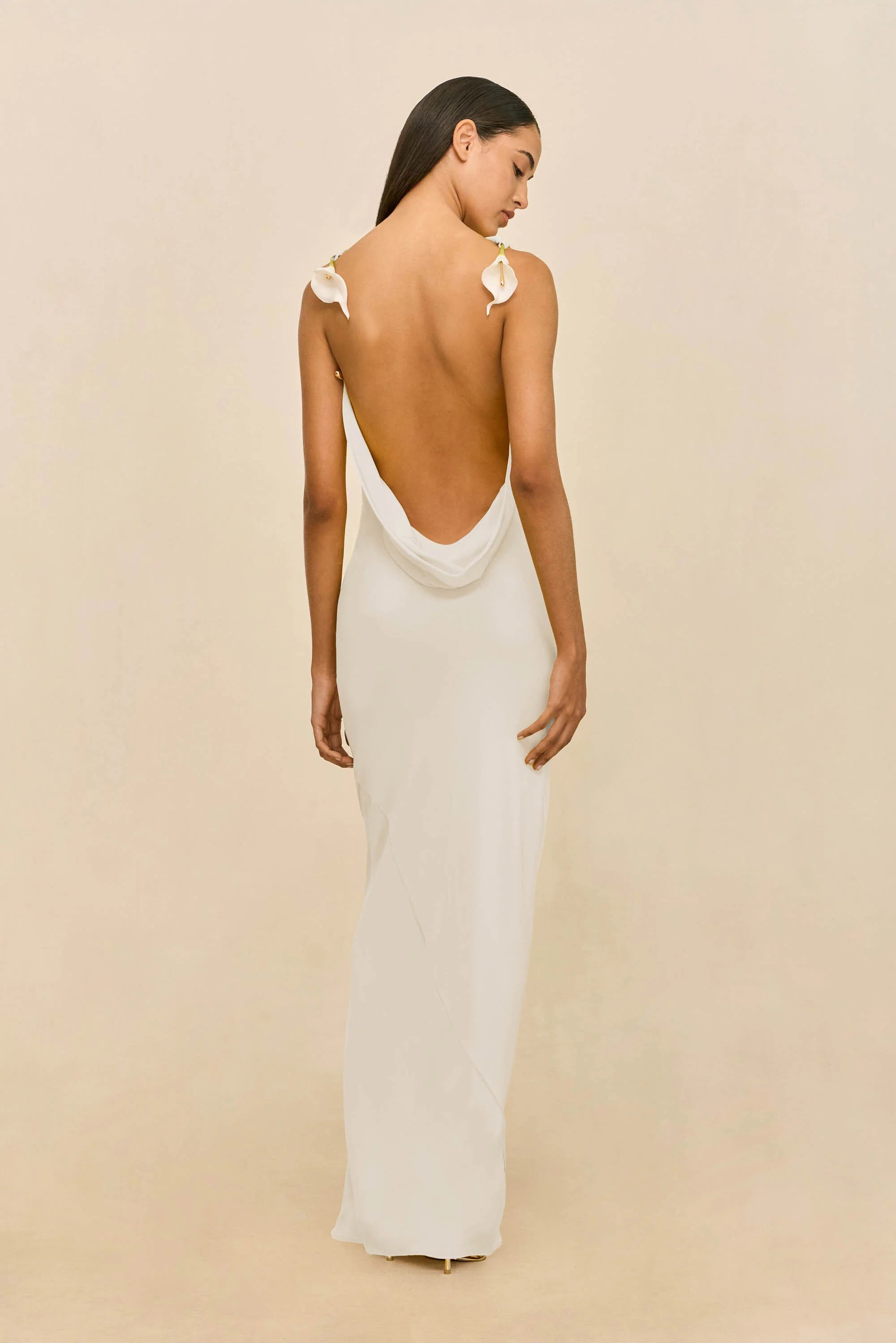 CELESTINA GOWN - OFF WHITE