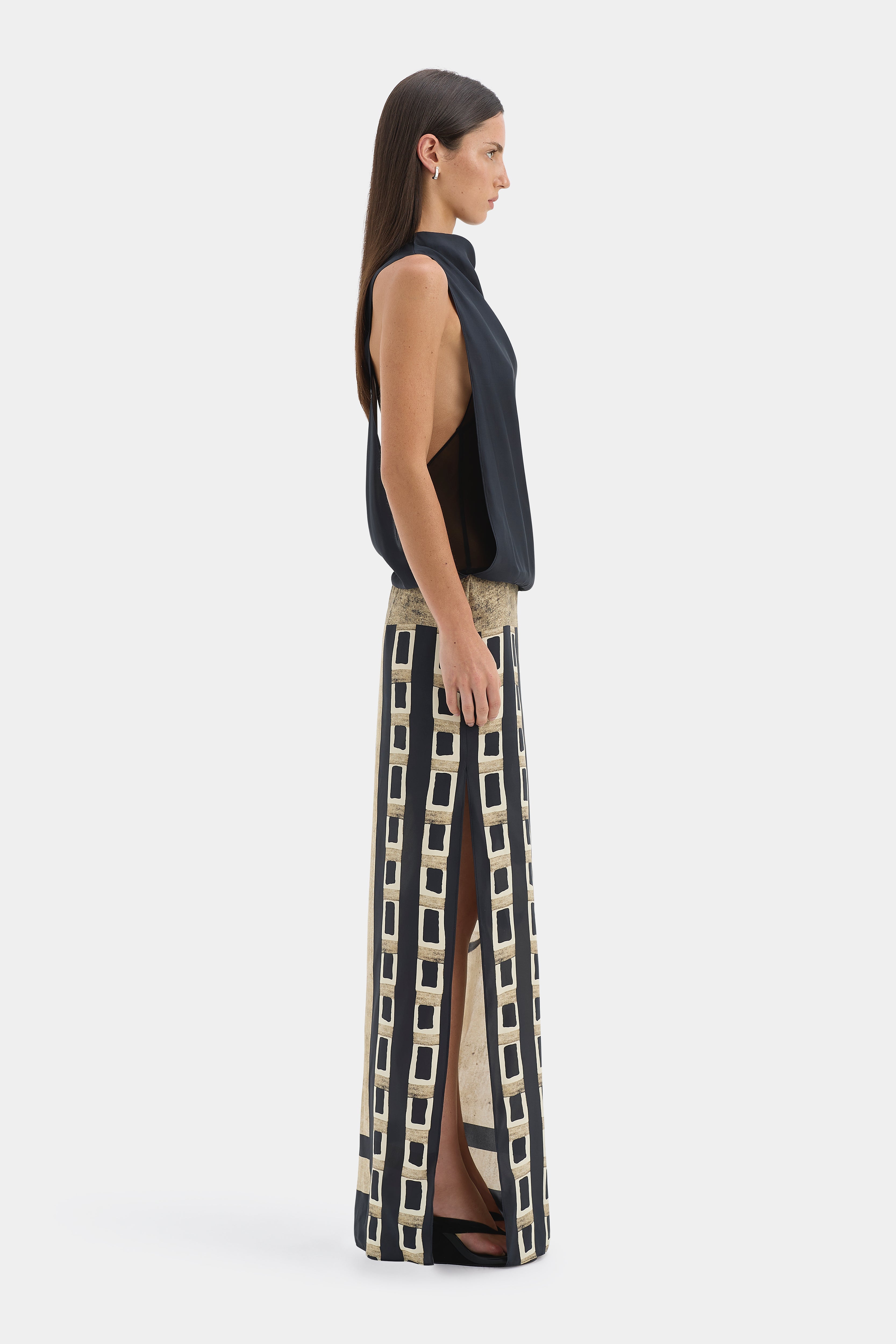 Sona Maxi Dress-Geo Scape