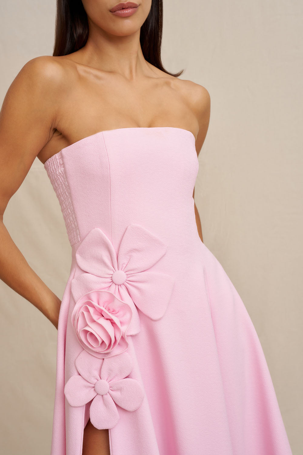 Flora Strapless Dress