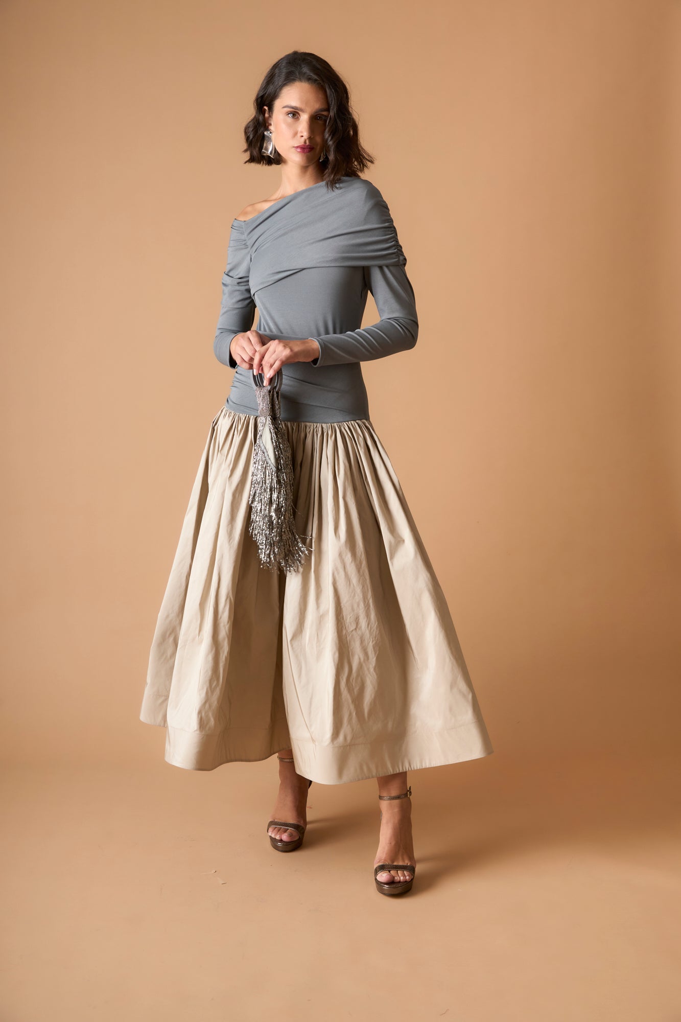 LIRIAN DRESS GREY