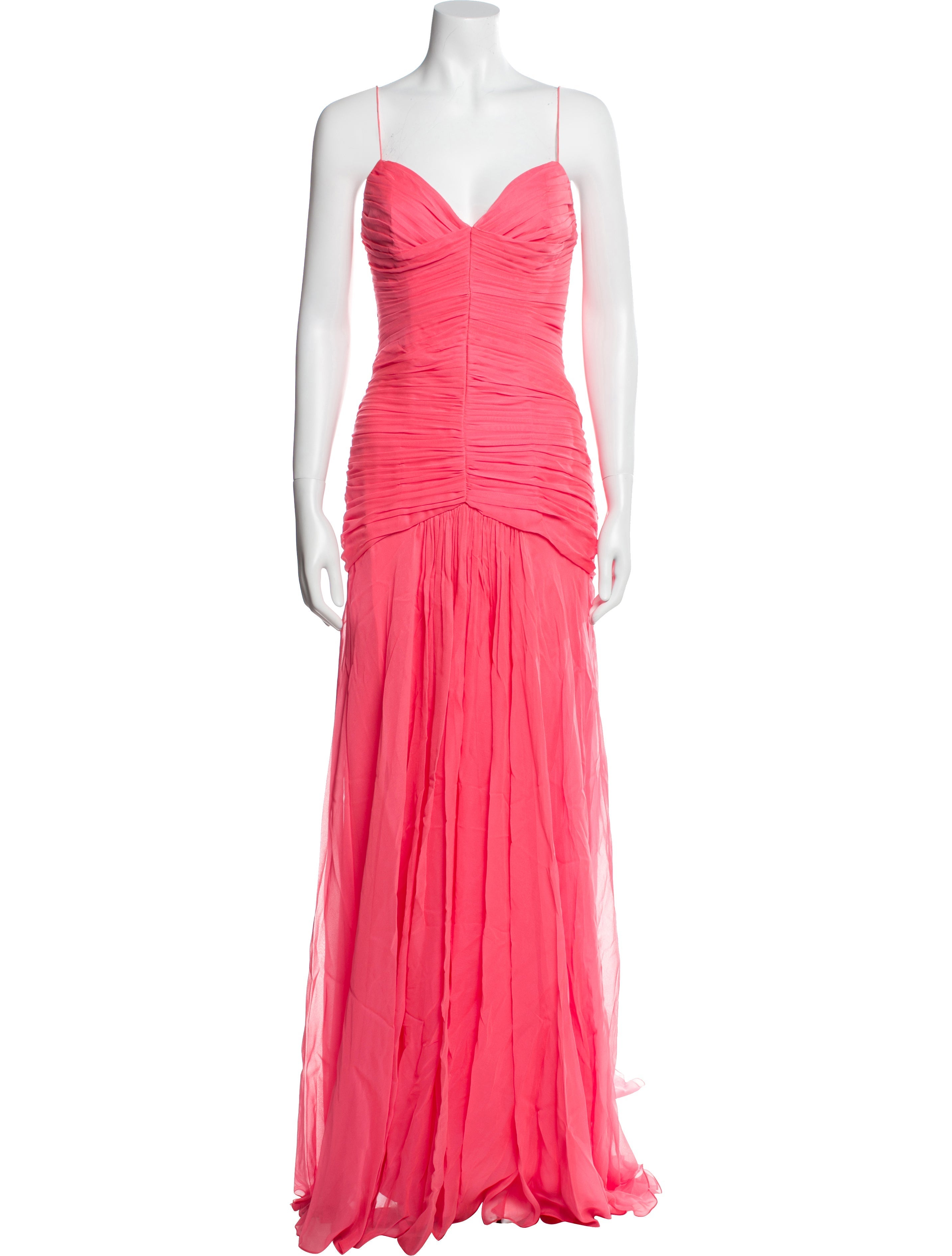 Silk Long Dress
