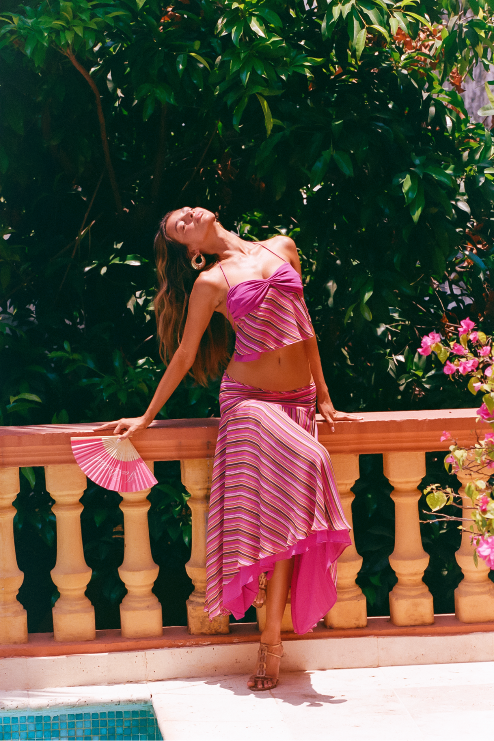 Heidi Midi Skirt | Plum