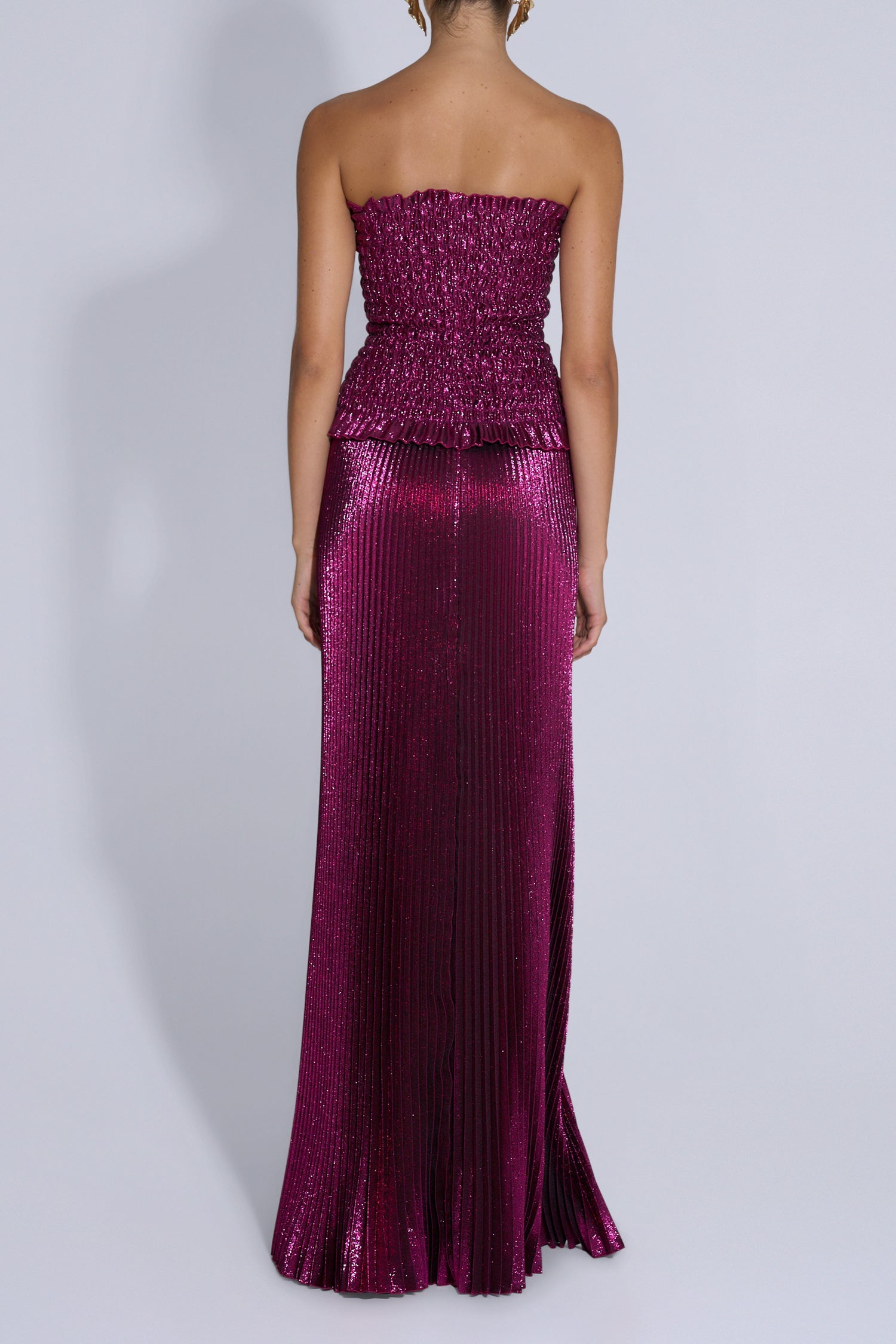 Maya Gown - Sangria Glitter