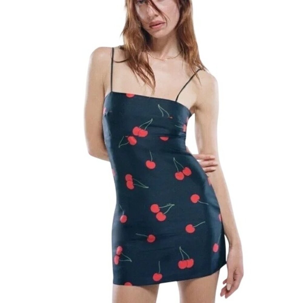Realisation Par Christy Mini Dress in Cherry