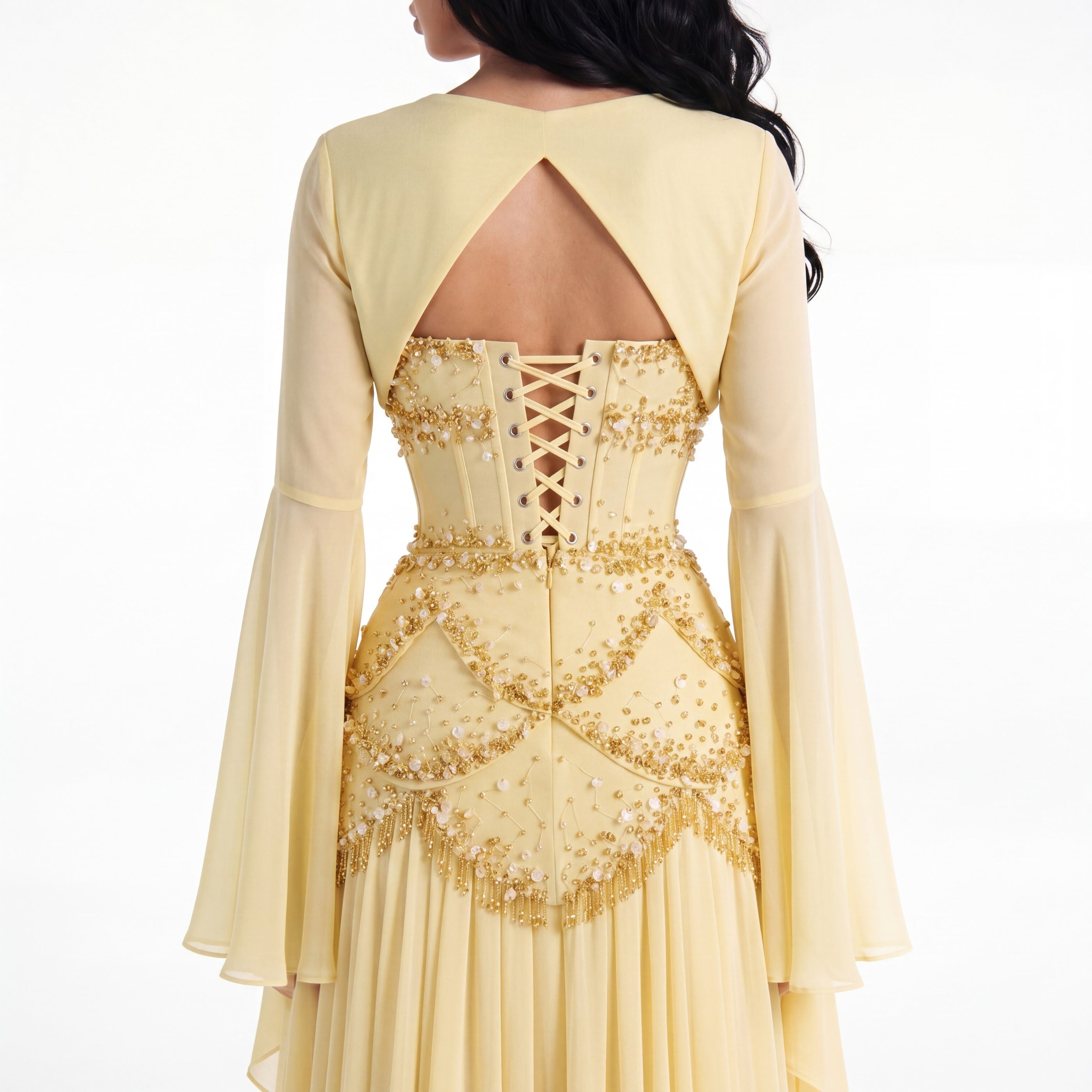 The Azura Gown yellow