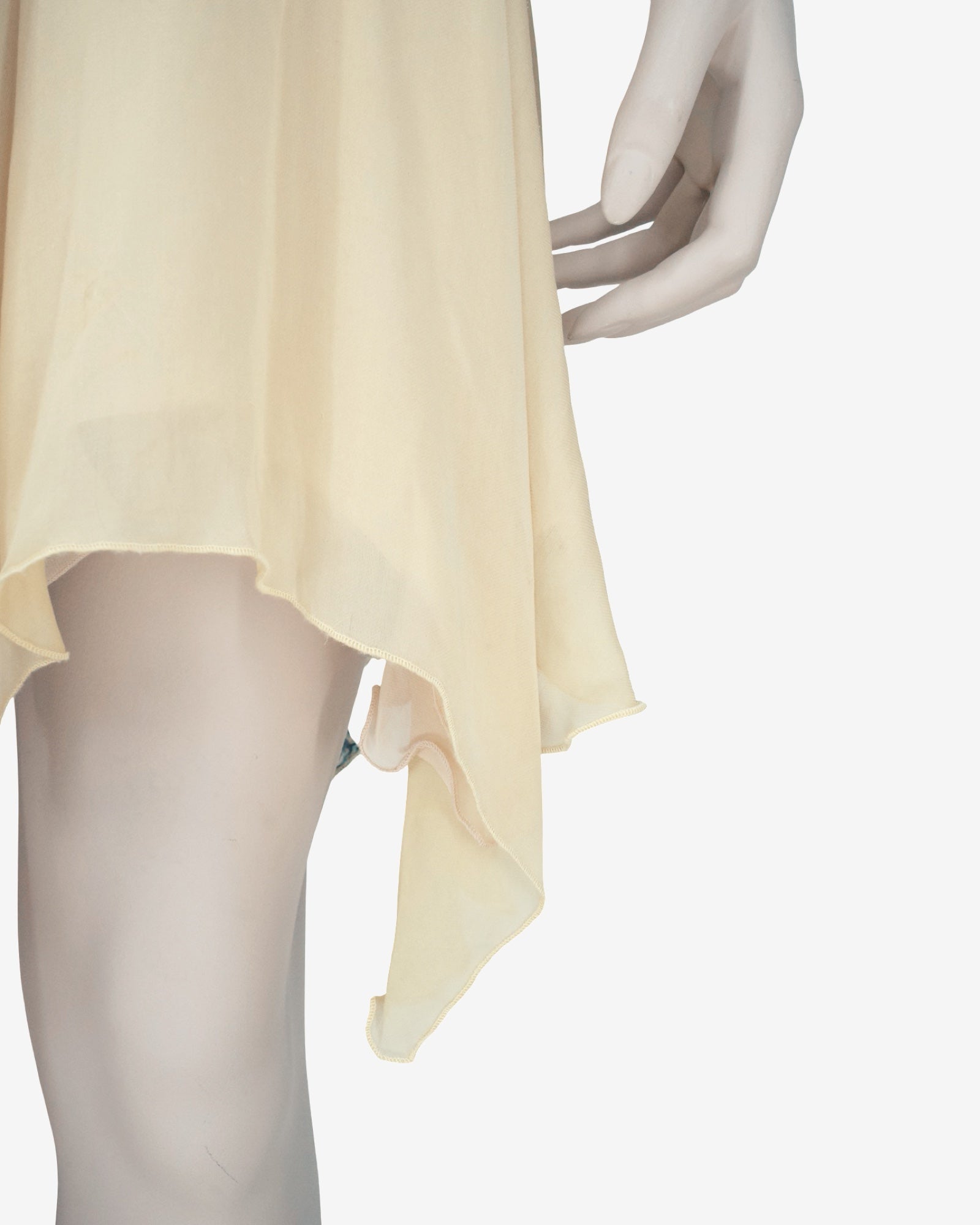 Roberto Cavalli - S/S 2003 Iconic Chinoiserie Silk Nacre Dress