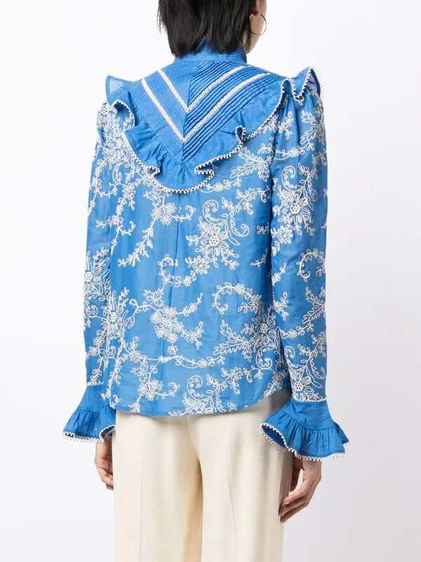 Bonnie Ruffled Blouse