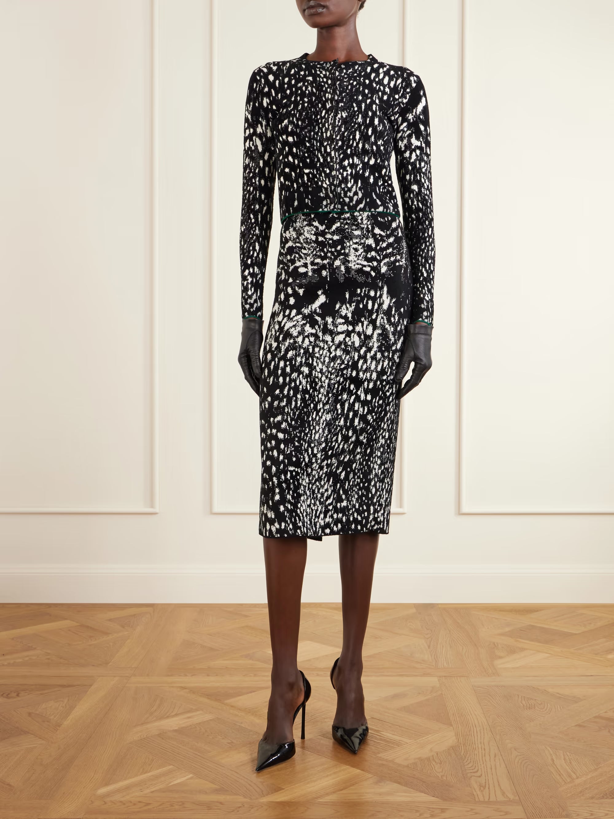 TOM FORD Animal-jacquard Two-Piece Set